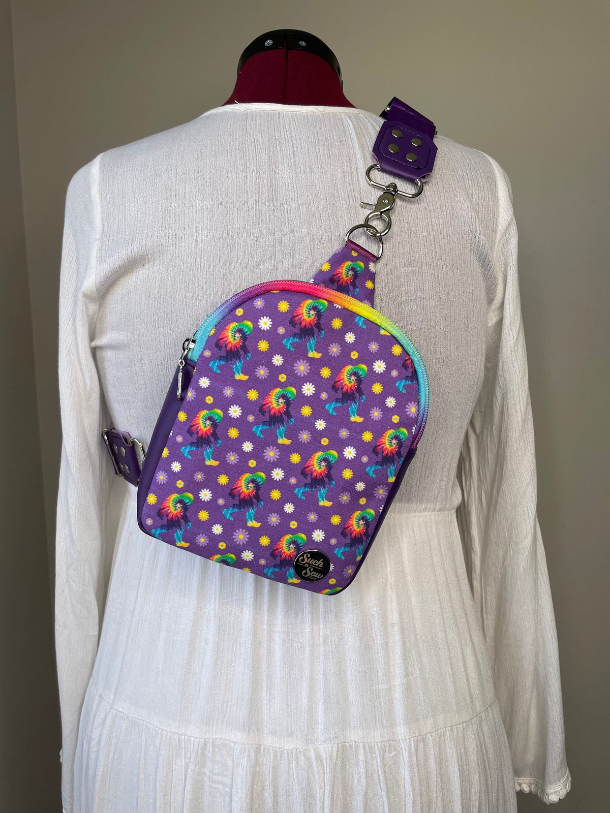 Tie Dye Bigfoot Compact Sling Bag