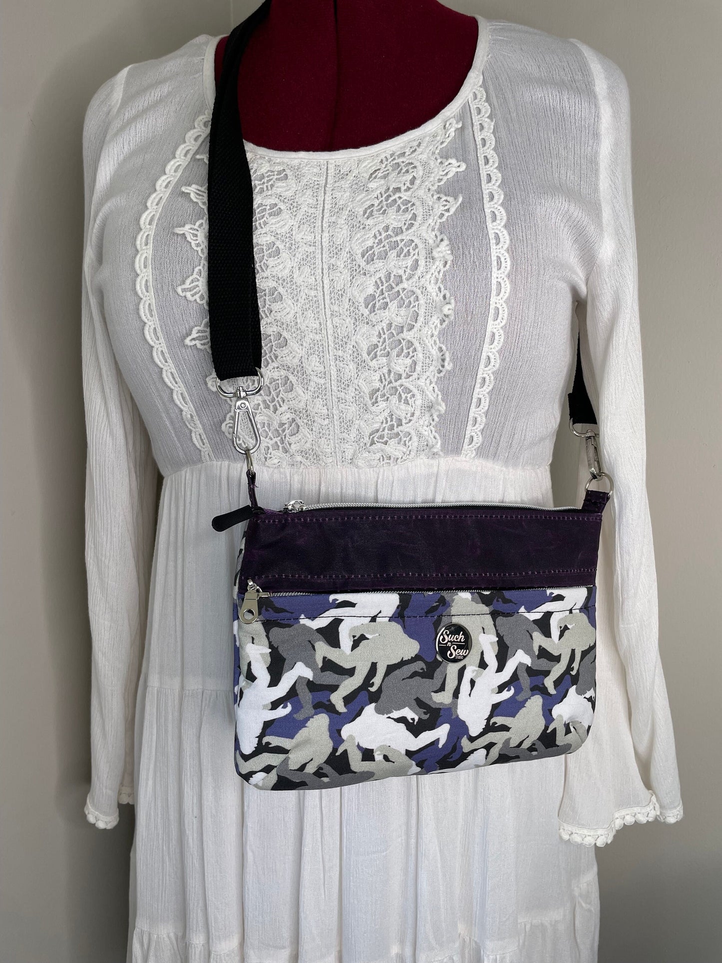 Camouflage Bigfoot Crossbody