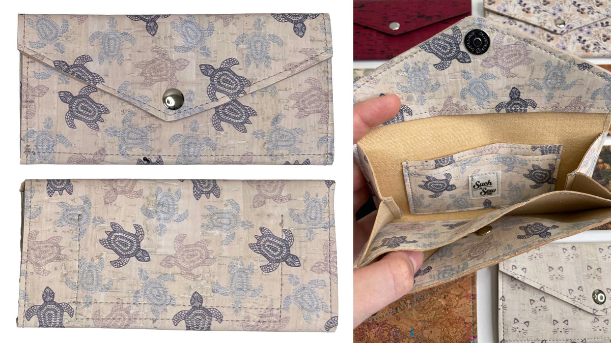 Handmade Large Corkcordians Wallets