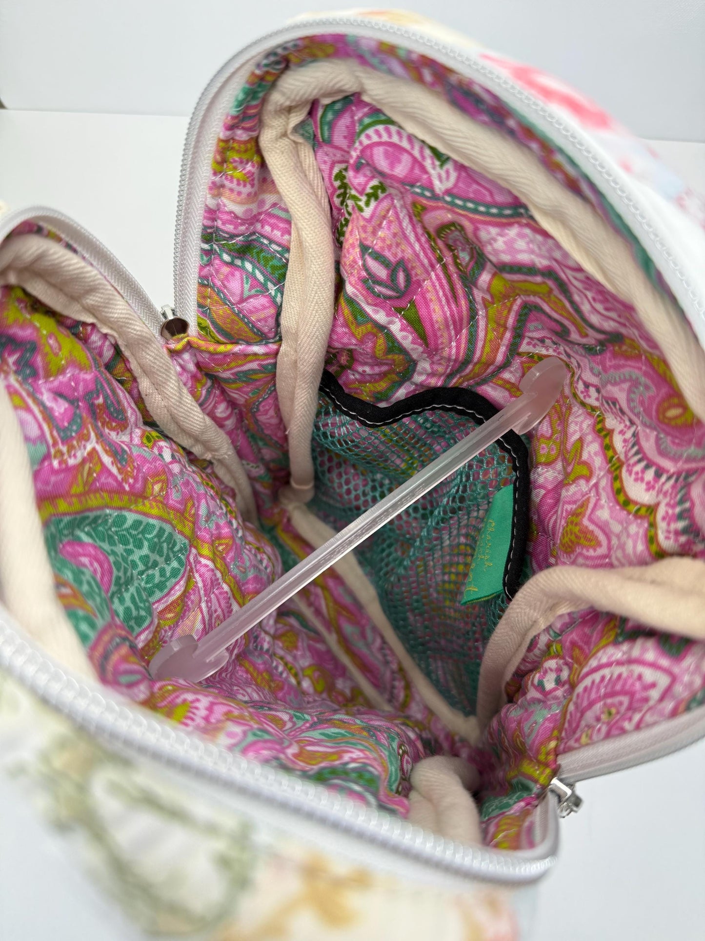Upcycled Wedding Quilt Sling Bag