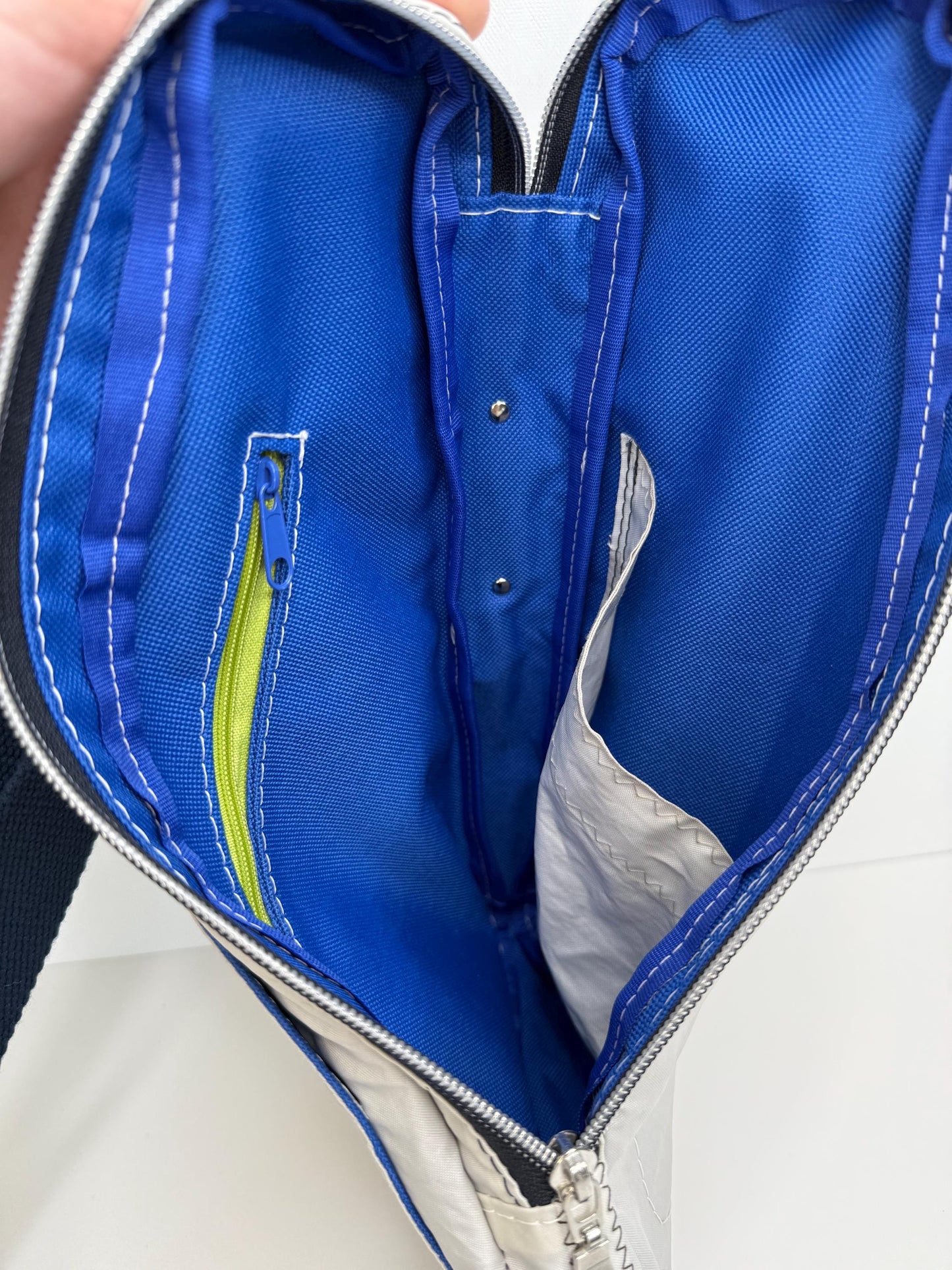 Upcycled Sailcloth Sling Bag