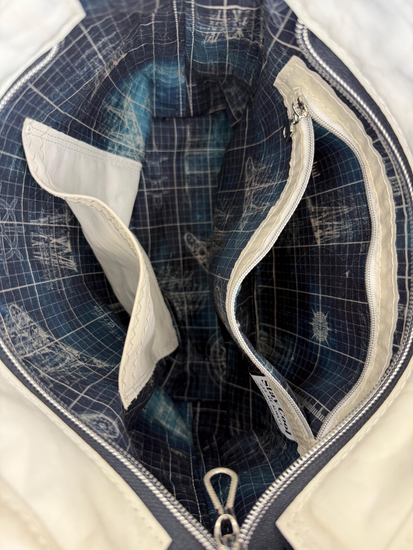 Upcycled Sailcloth Crossbody Bag