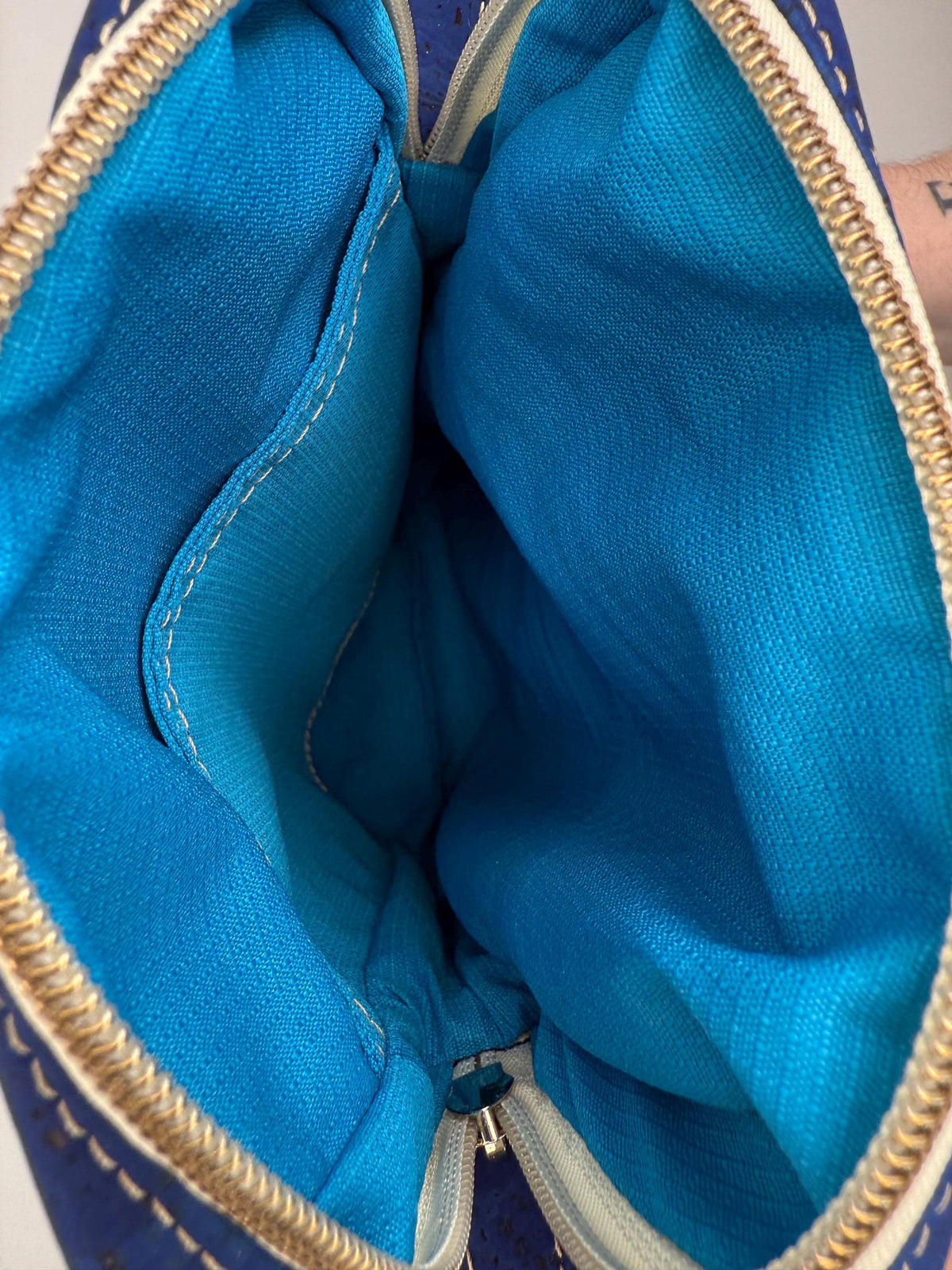 Cork Crossbody Bag Pixie Style with Multiple Compartments