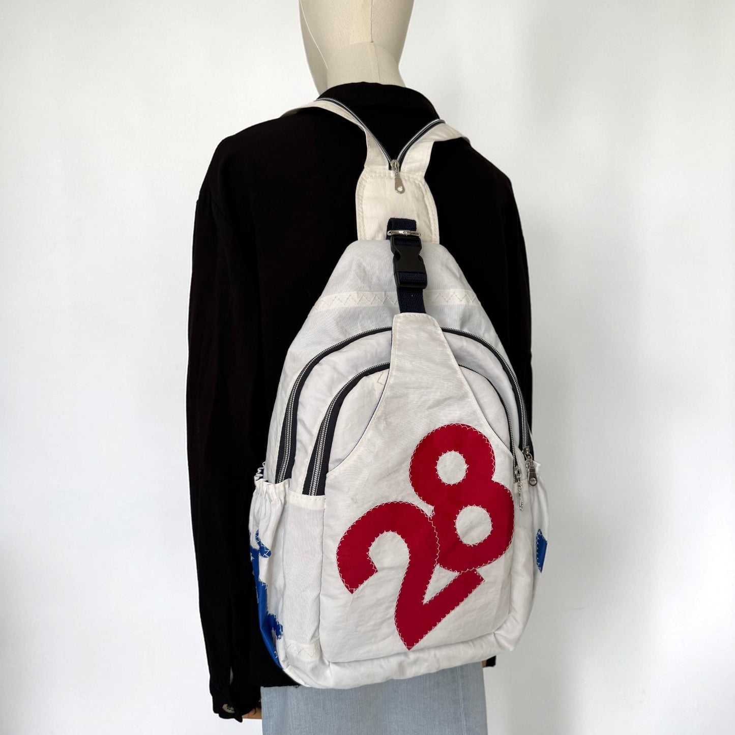 Reclaimed and Upcycled Sail Convertible Sling and Backpack