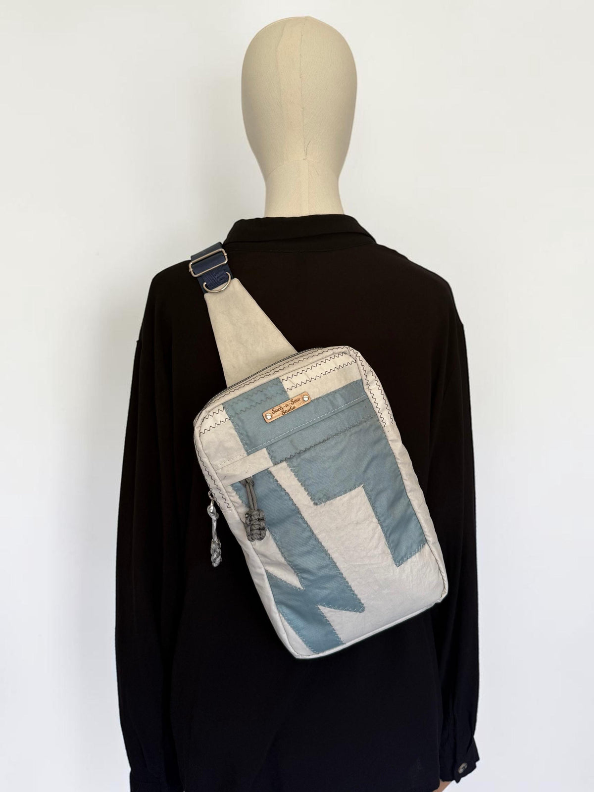 Upcycled Sailcloth Sandhill Sling Bag