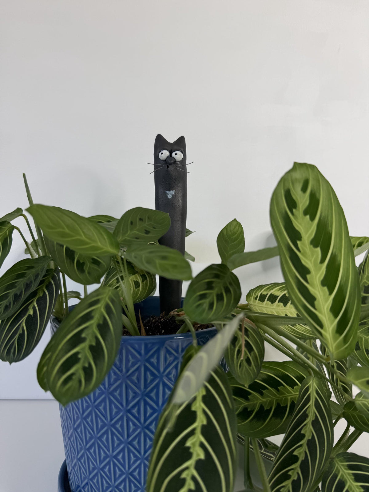Ceramic Cat Garden Worm: Martin