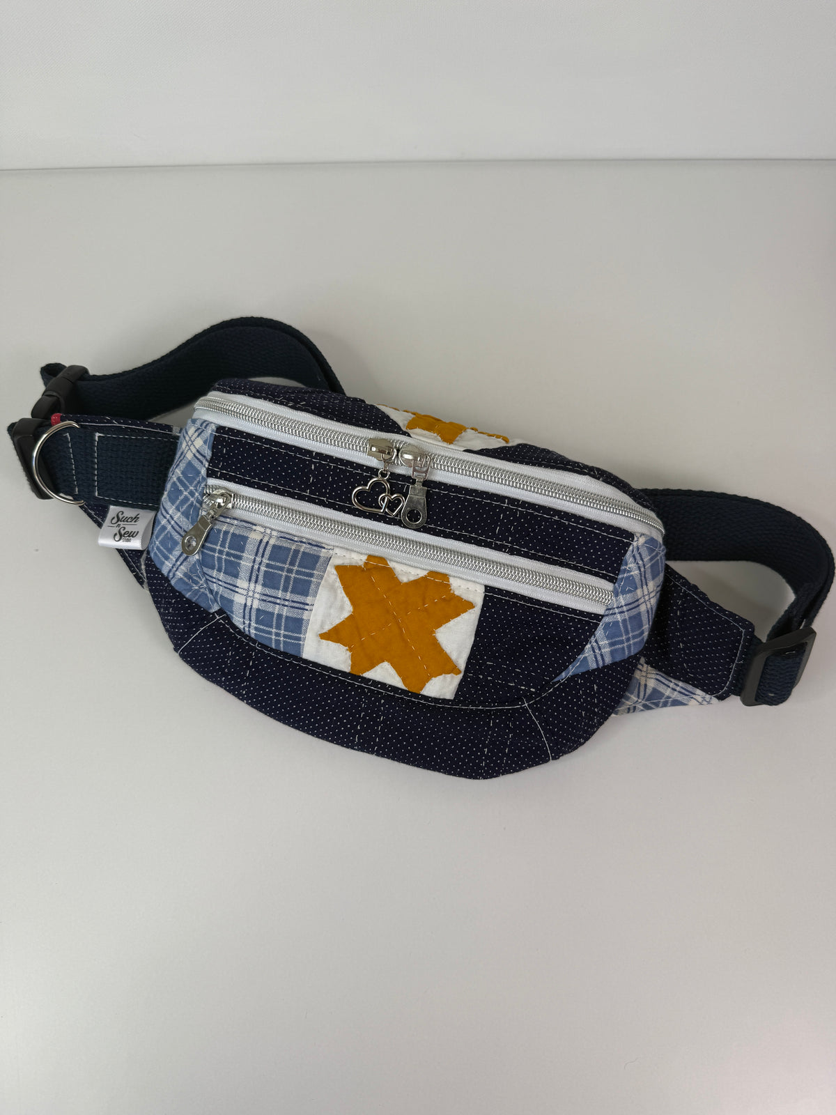 Upcycled Vintage Quilt Sling Bag