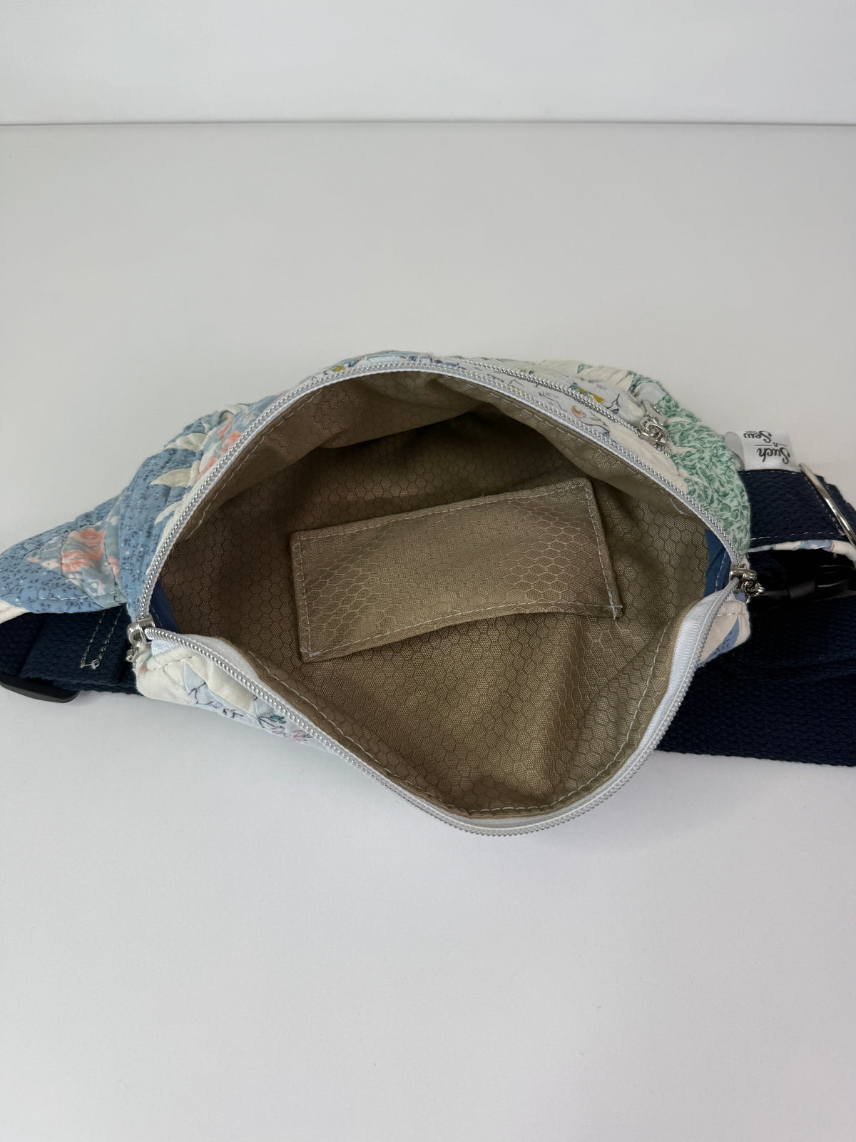 Upcycled Vintage Quilt Sling Bag