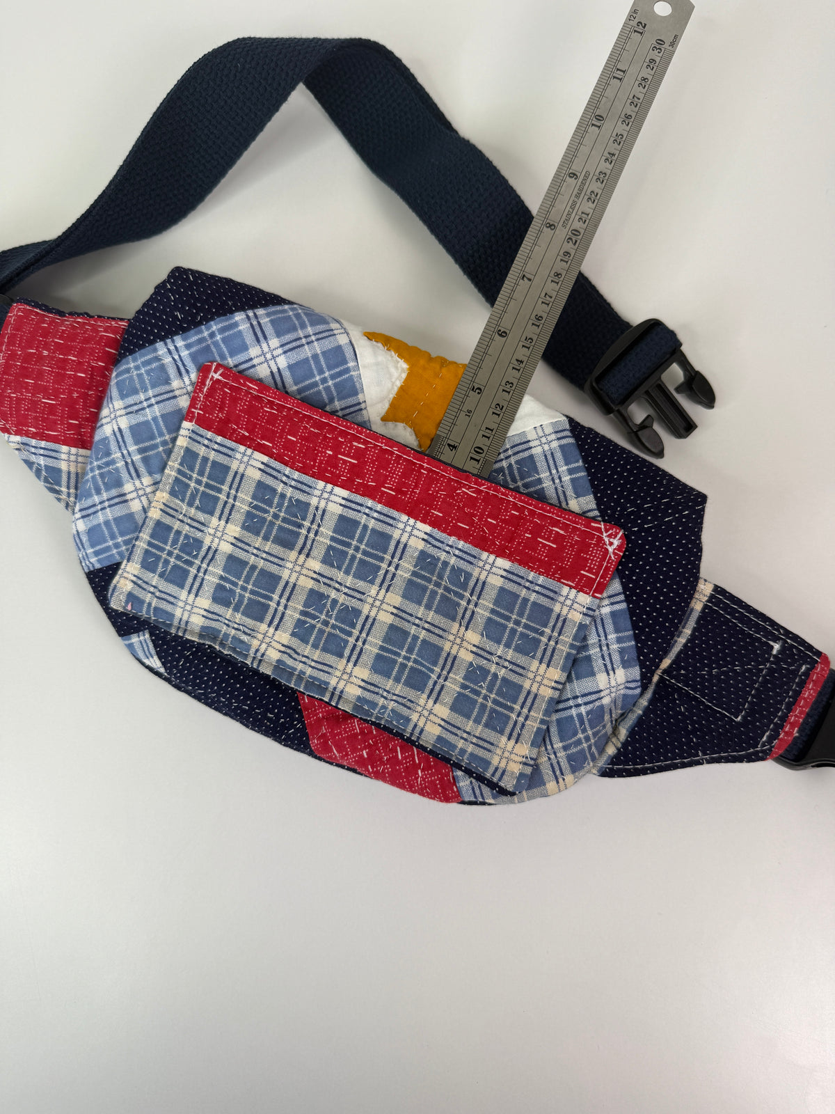 Upcycled Vintage Quilt Sling Bag