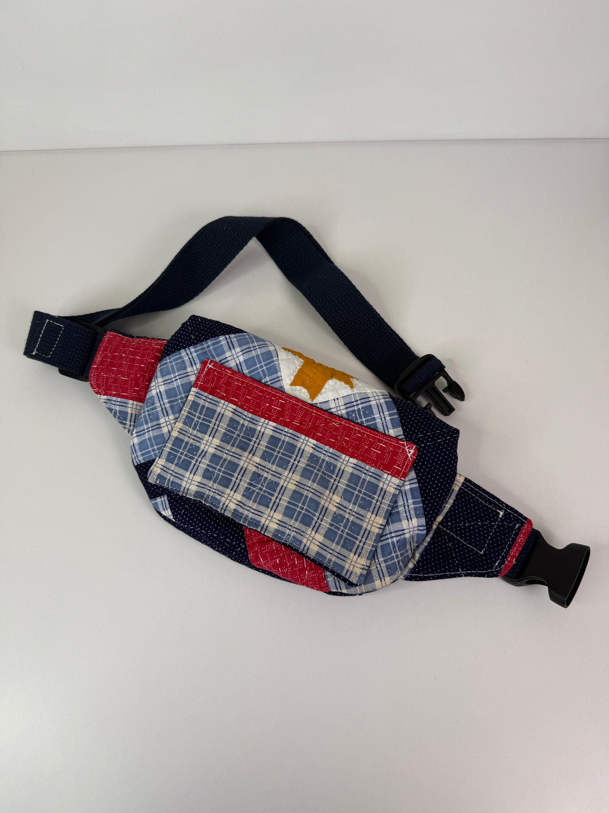 Upcycled Vintage Quilt Sling Bag