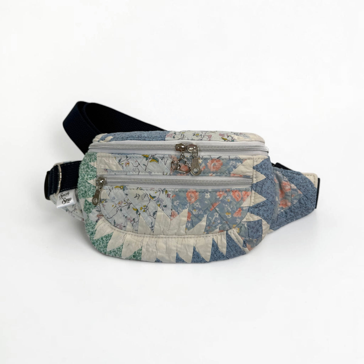 Upcycled Vintage Quilt Sling Bag