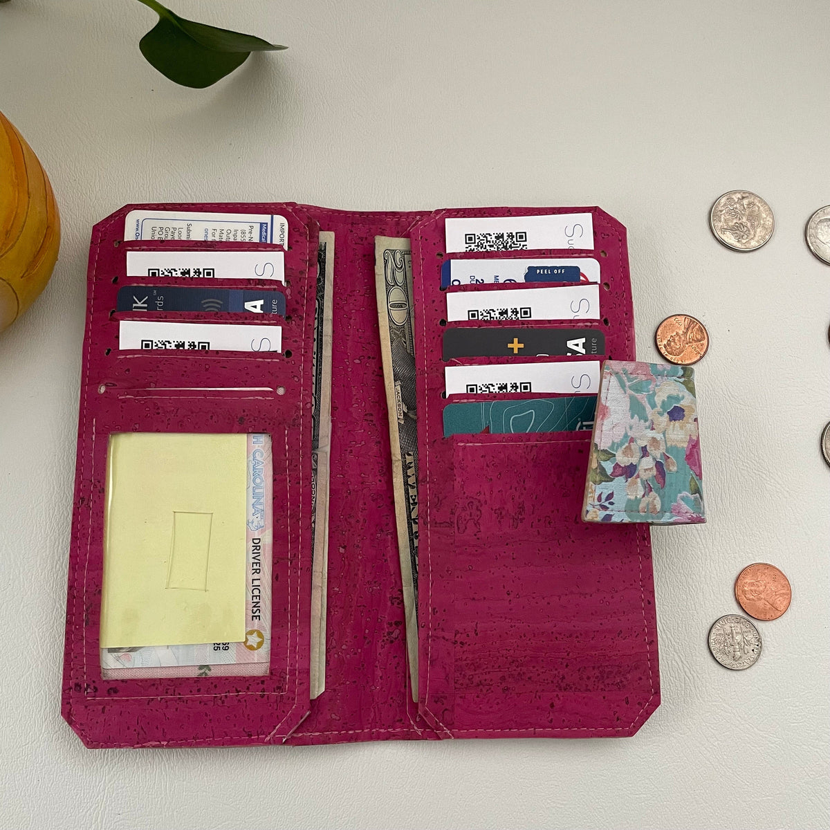 Cork Wallet Fabulously Floral Wallet