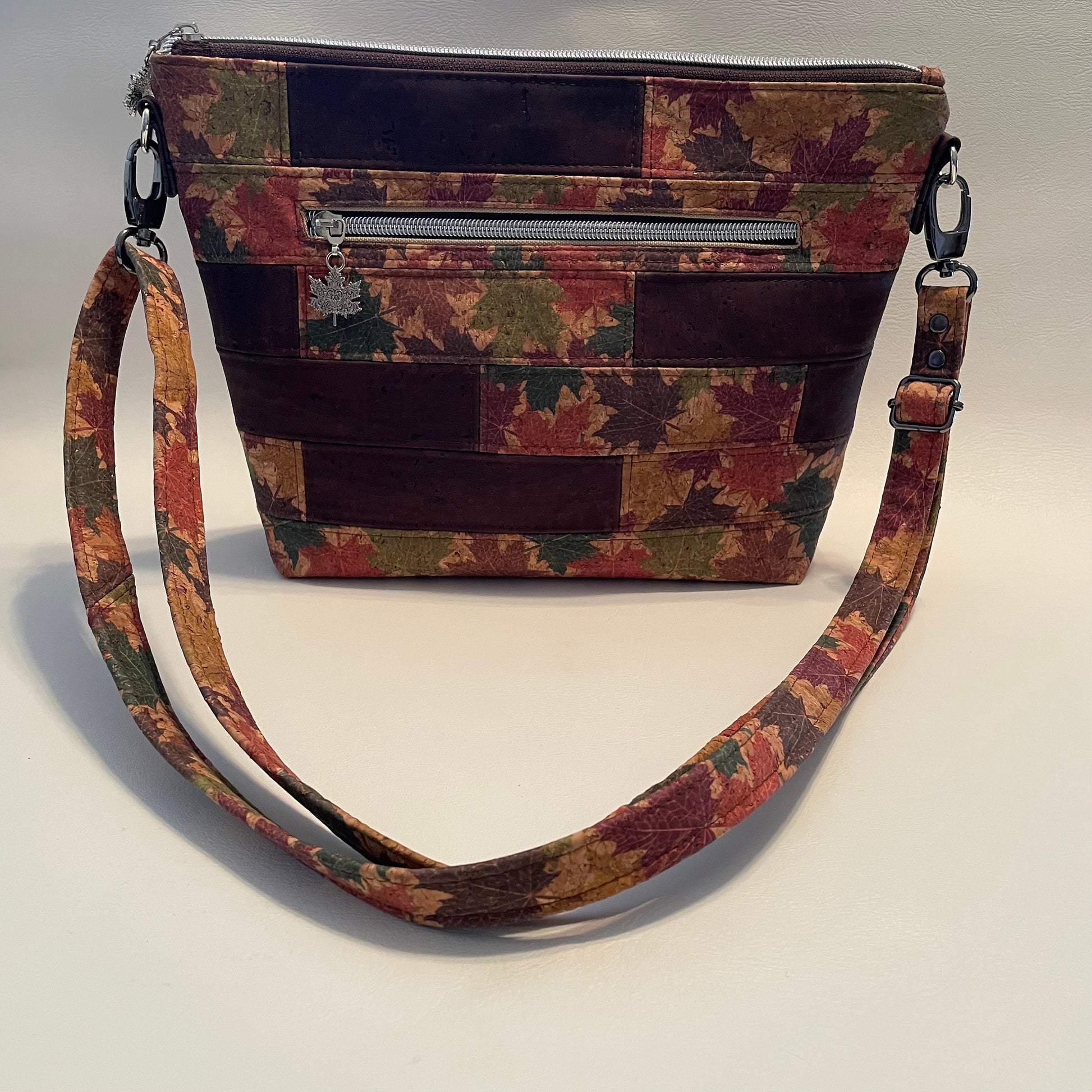 Sappy Steps Maple Leaf Cork Crossbody