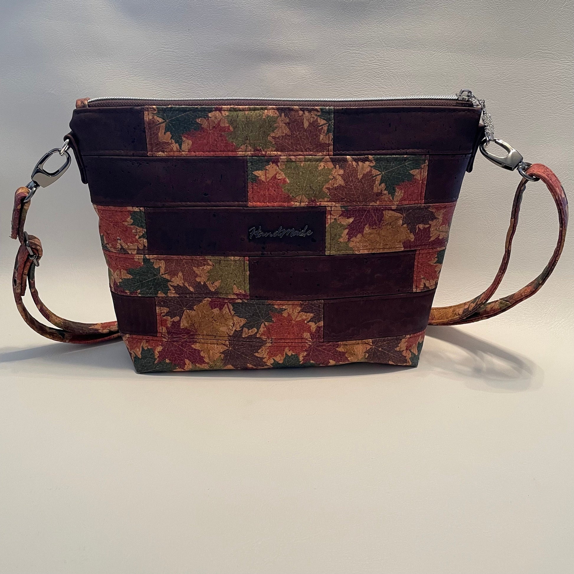 Sappy Steps Maple Leaf Cork Crossbody