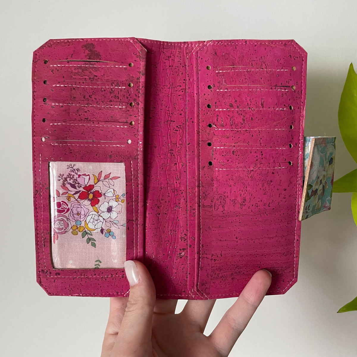 Cork Wallet Fabulously Floral Wallet