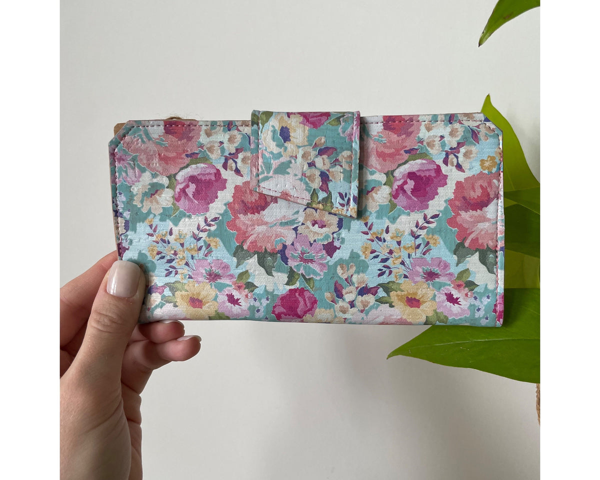 Cork Wallet Fabulously Floral Wallet
