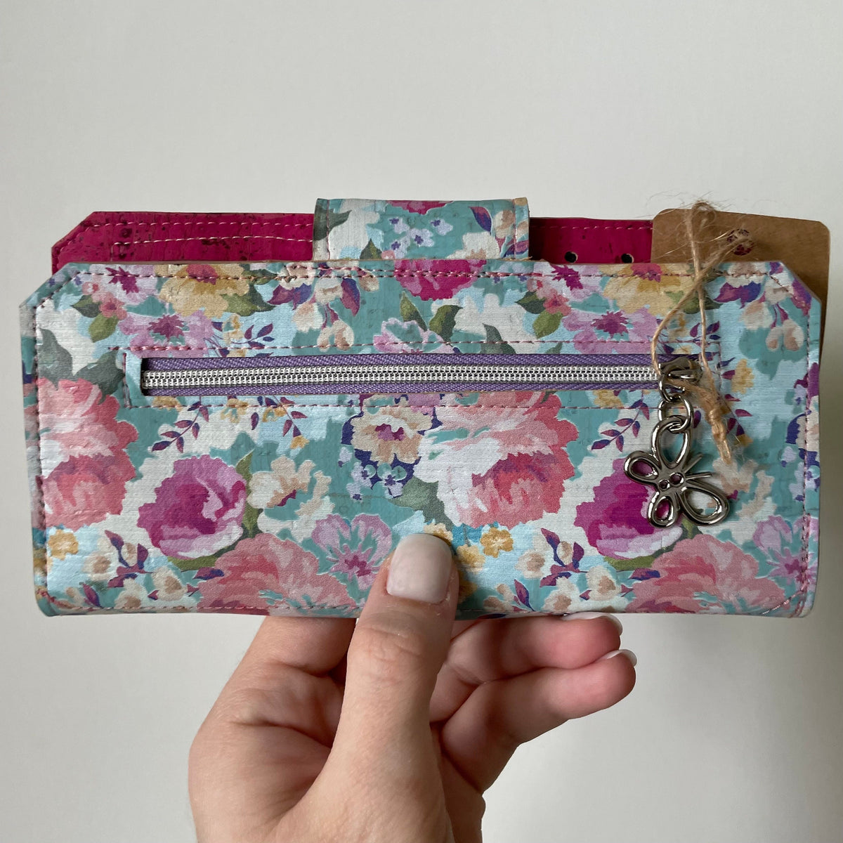 Cork Wallet Fabulously Floral Wallet