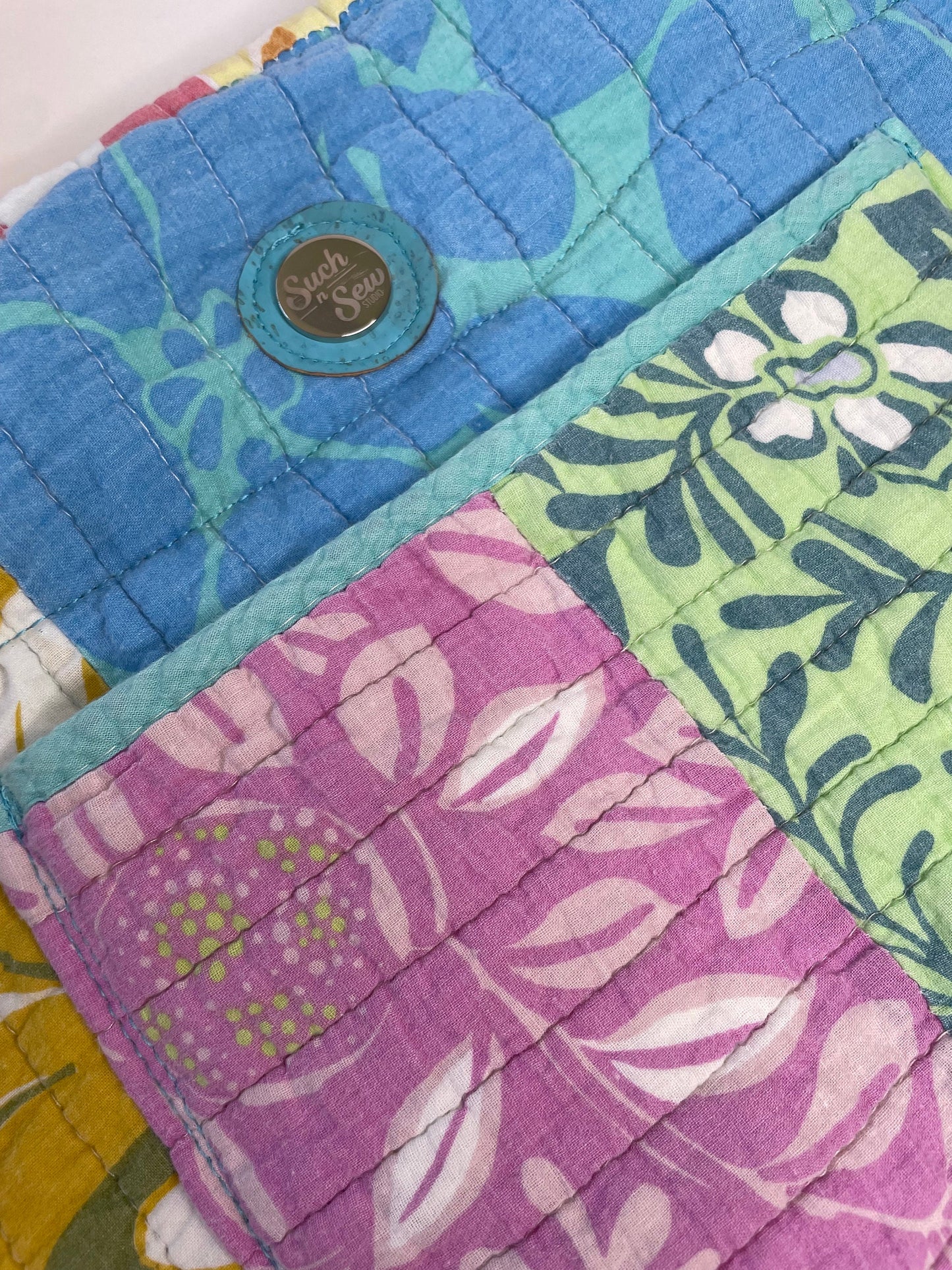 Big Beach Bum | Large Repurposed Quilt ‘Forever Shopper’ Tote