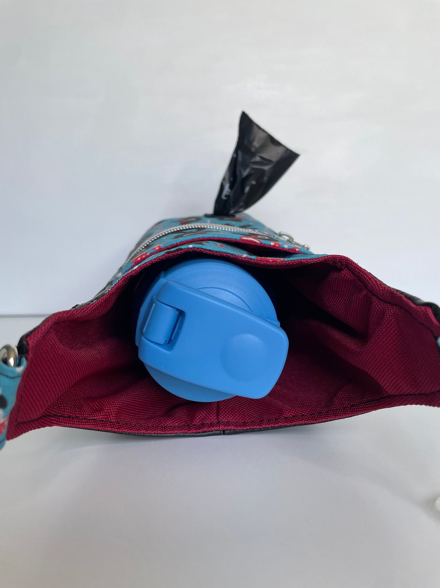 Bigfoot's Belongings Water Bottle Bag With Easy Access to Dog Waste Bags