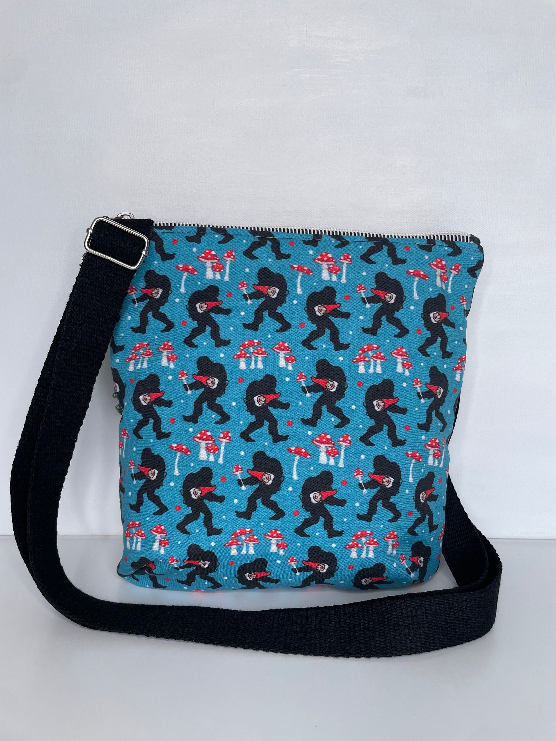 Handmade Bigfoot Cork Crossbody Bag | Koda Style Purse (P49)