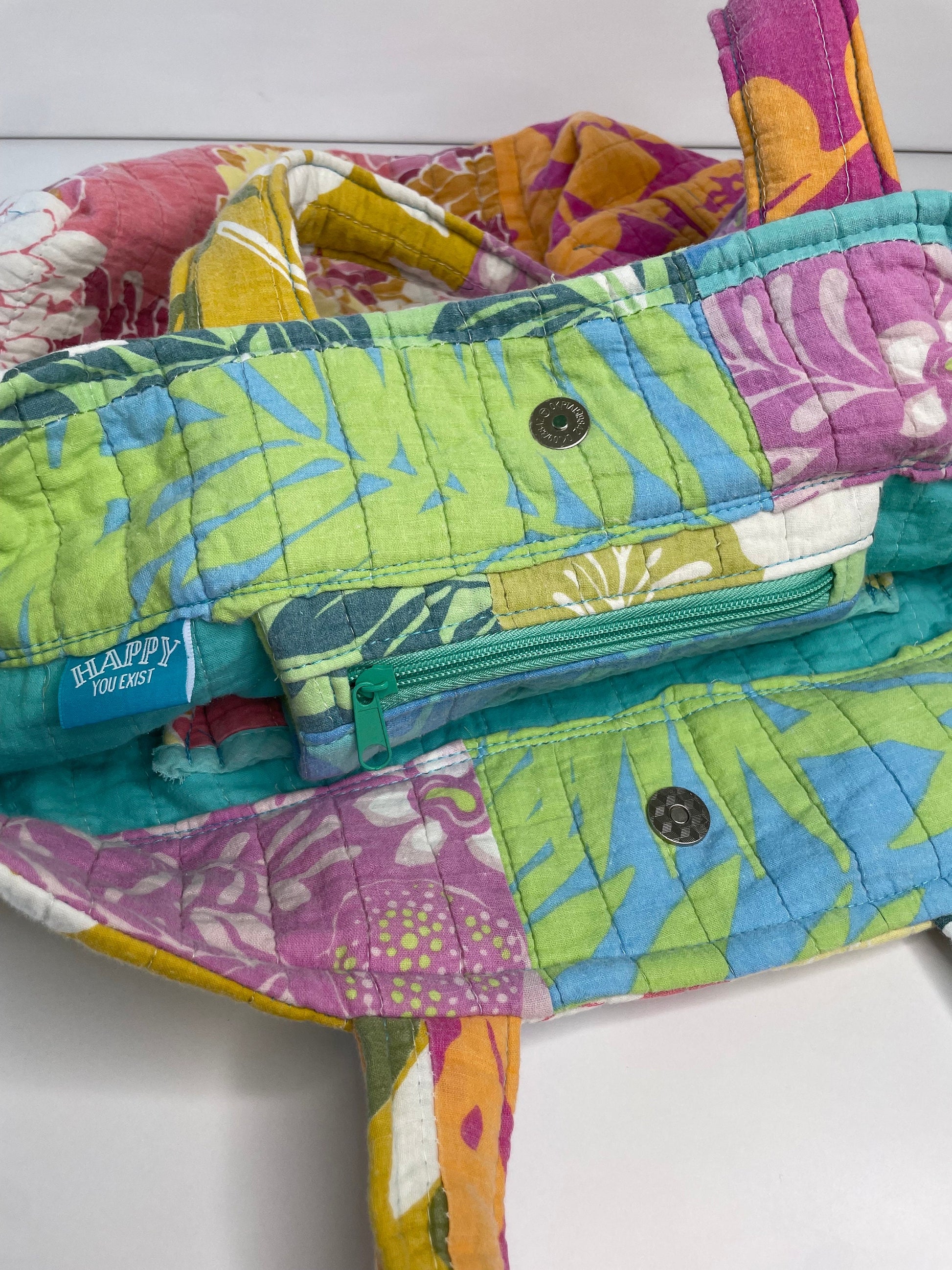 Big Beach Bum | Large Repurposed Quilt ‘Forever Shopper’ Tote