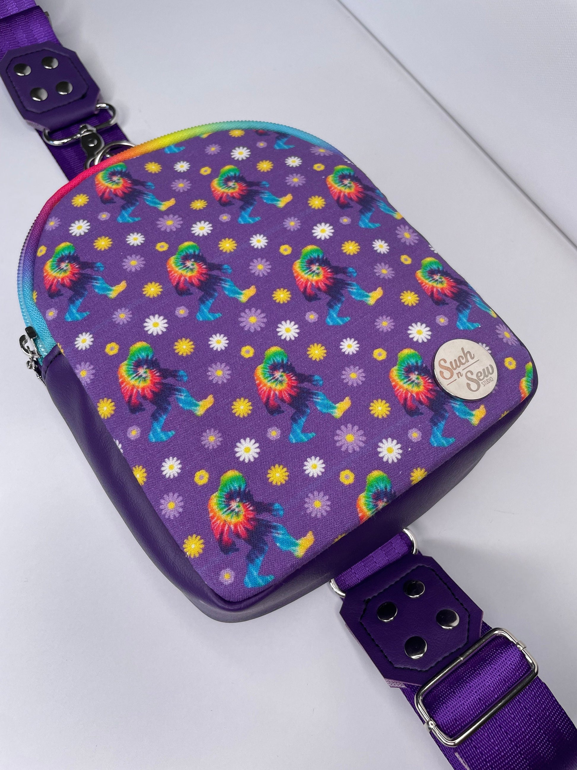 Tie Dye Bigfoot Compact Sling Bag