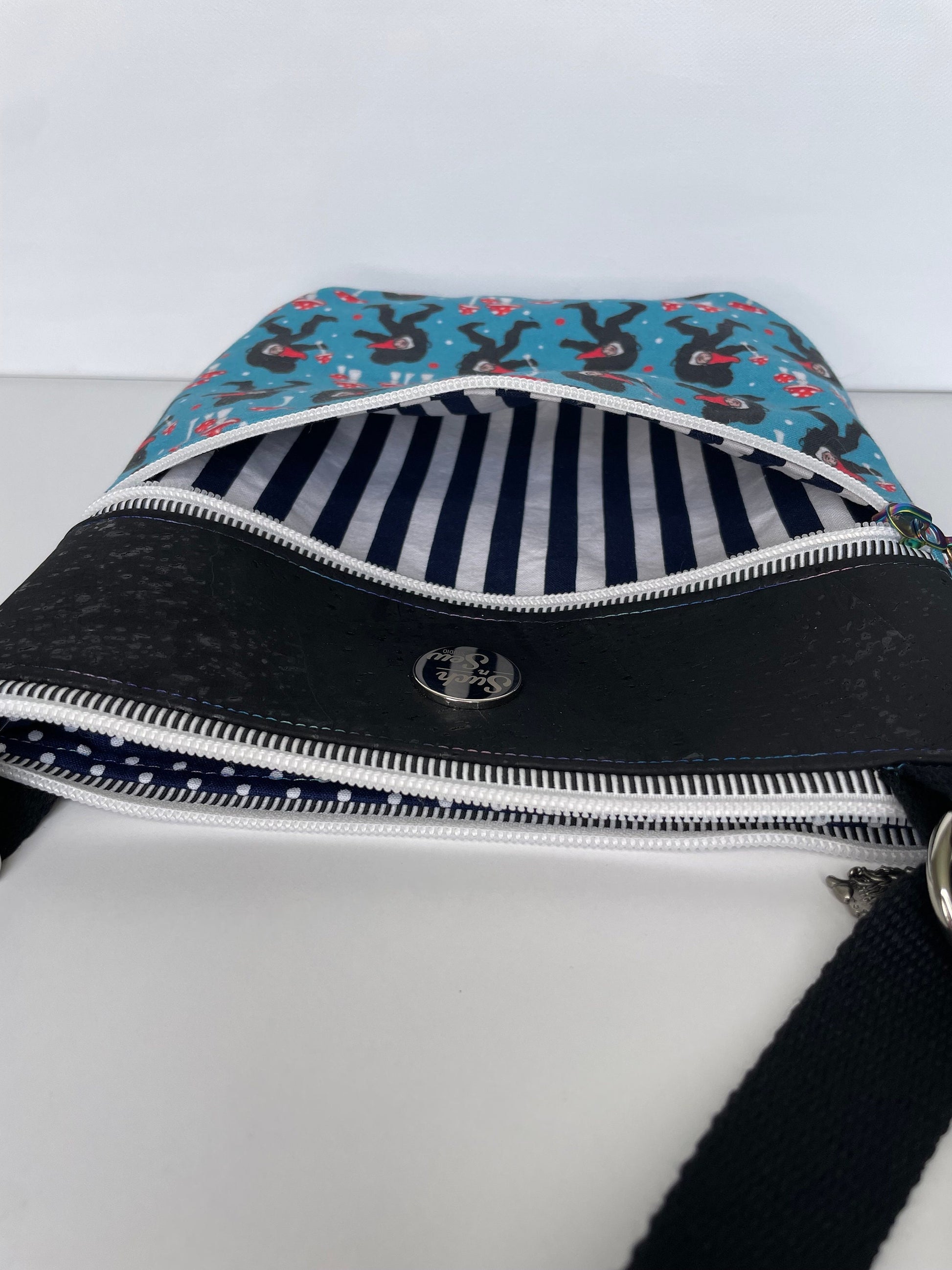 Handmade Bigfoot Cork Crossbody Bag | Koda Style Purse (P49)