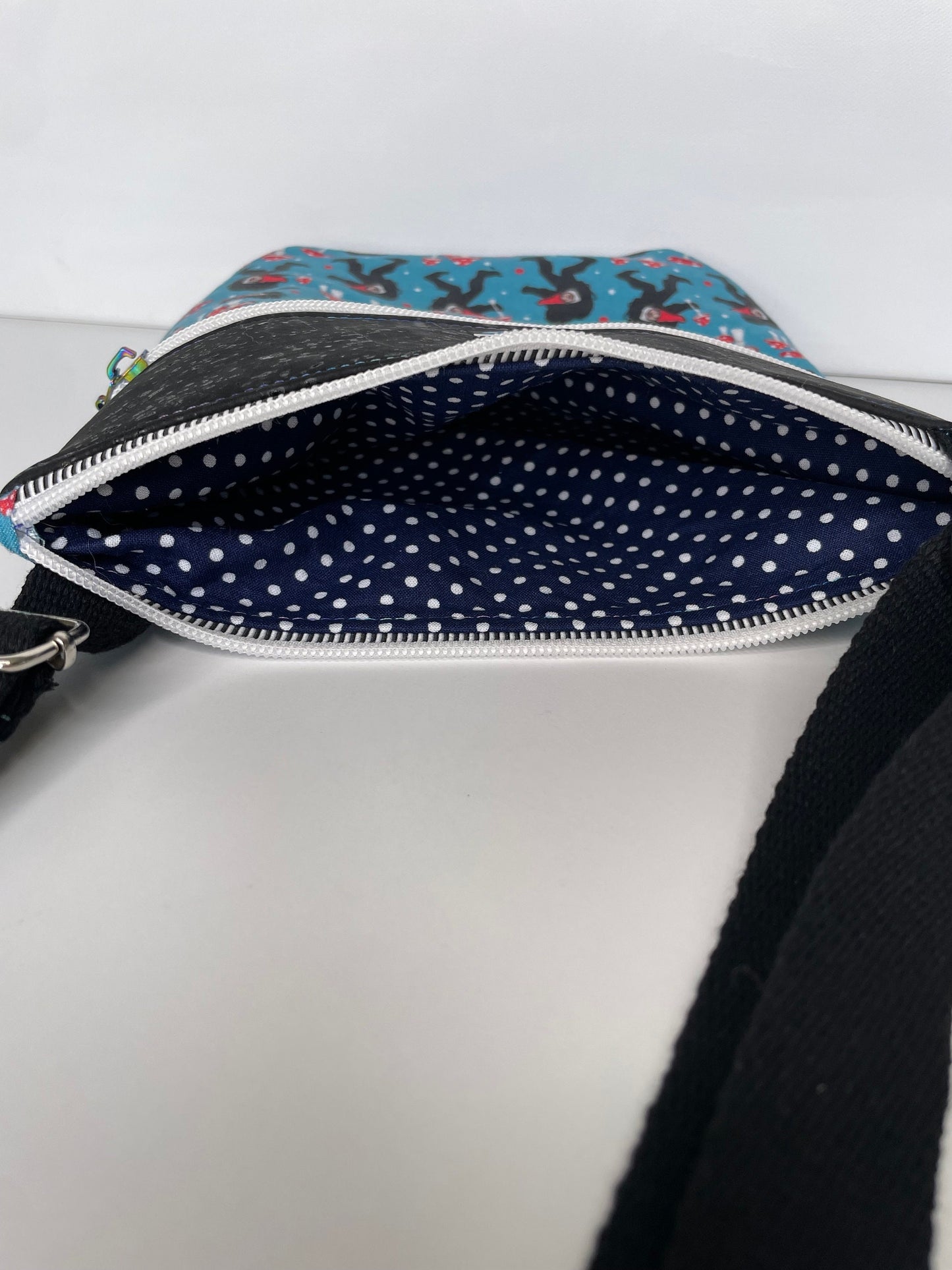 Handmade Bigfoot Cork Crossbody Bag | Koda Style Purse (P49)