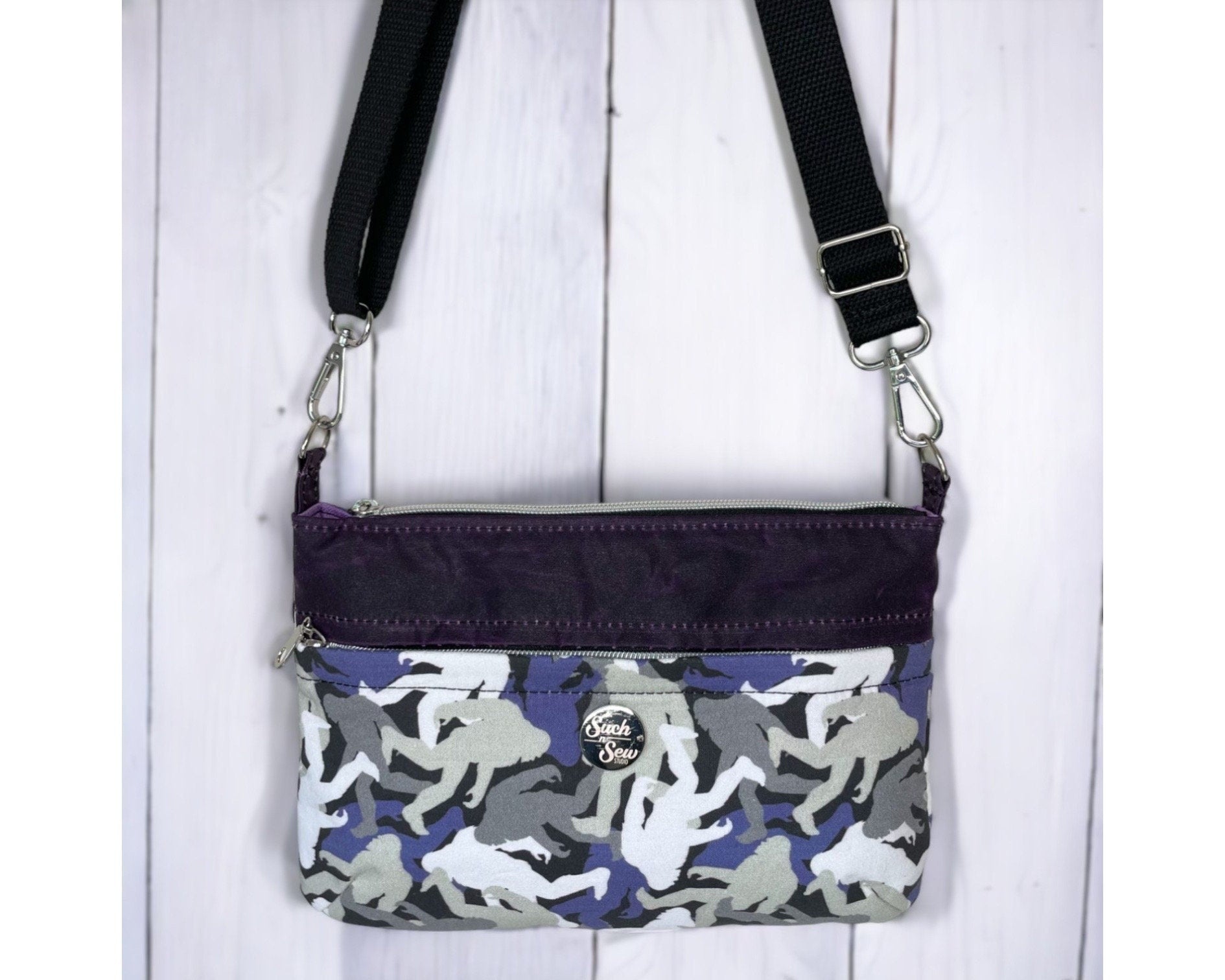 Camouflage Bigfoot Crossbody