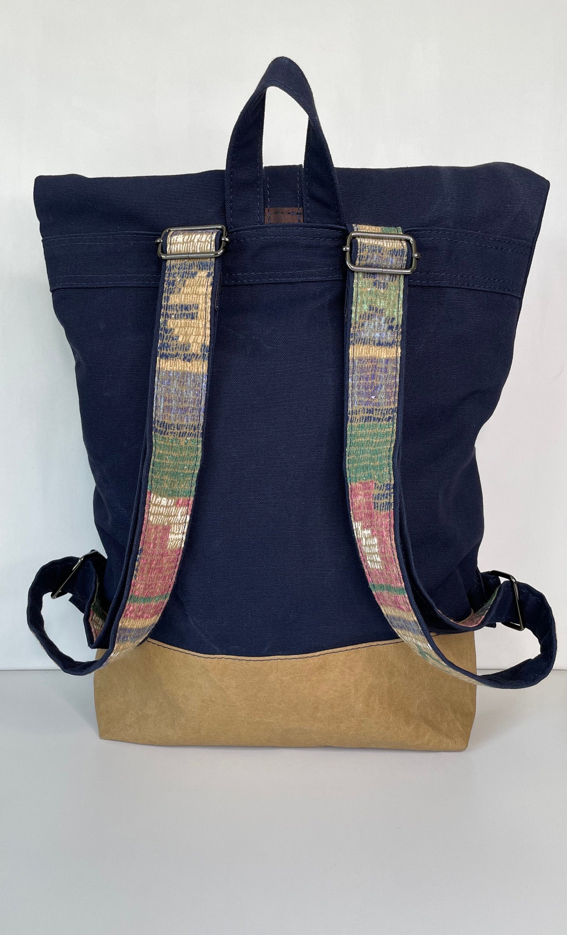 Southwestern Roll Top Backpack