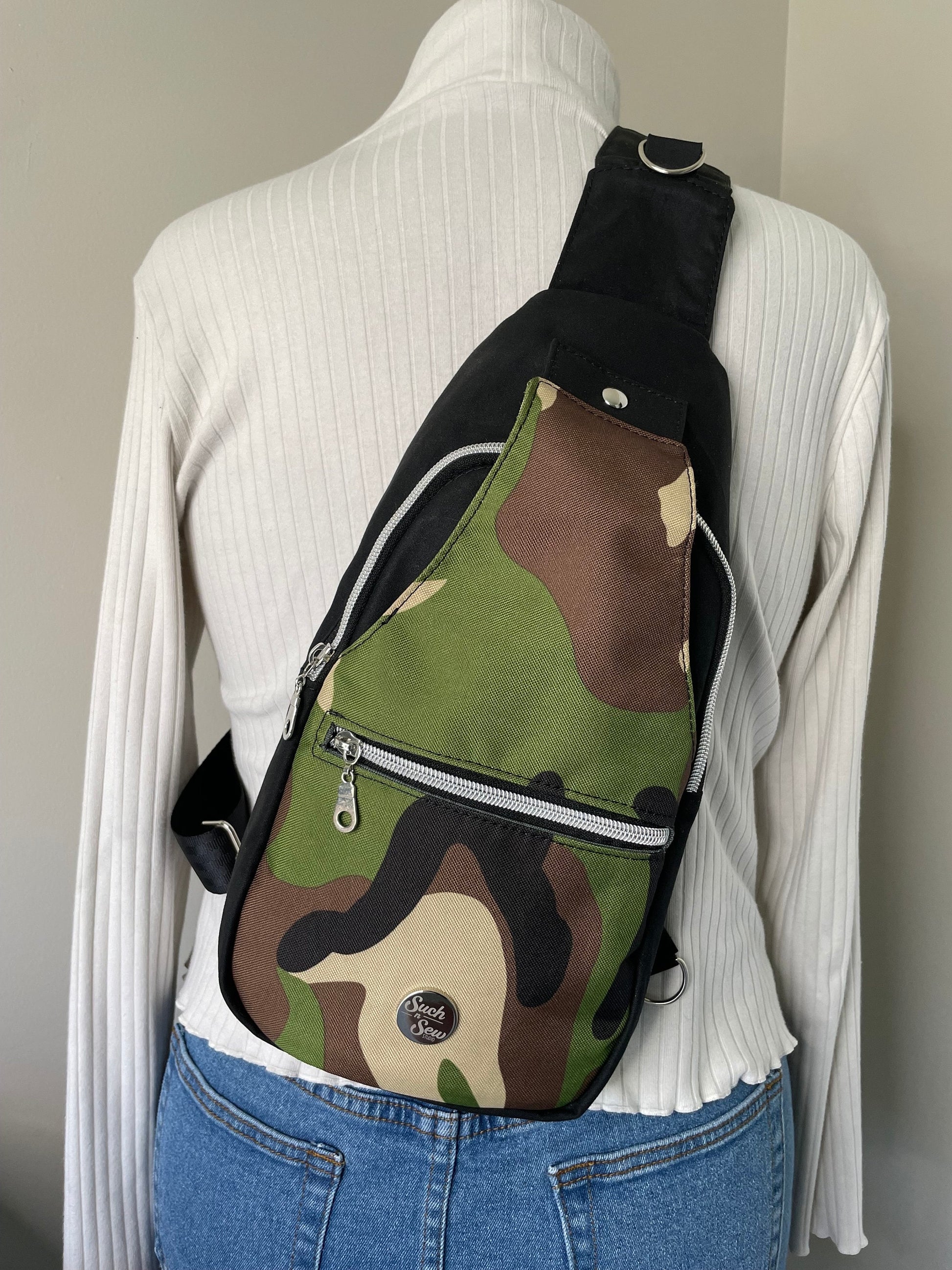 Camouflage Waterproof Sling Bag Crossbody