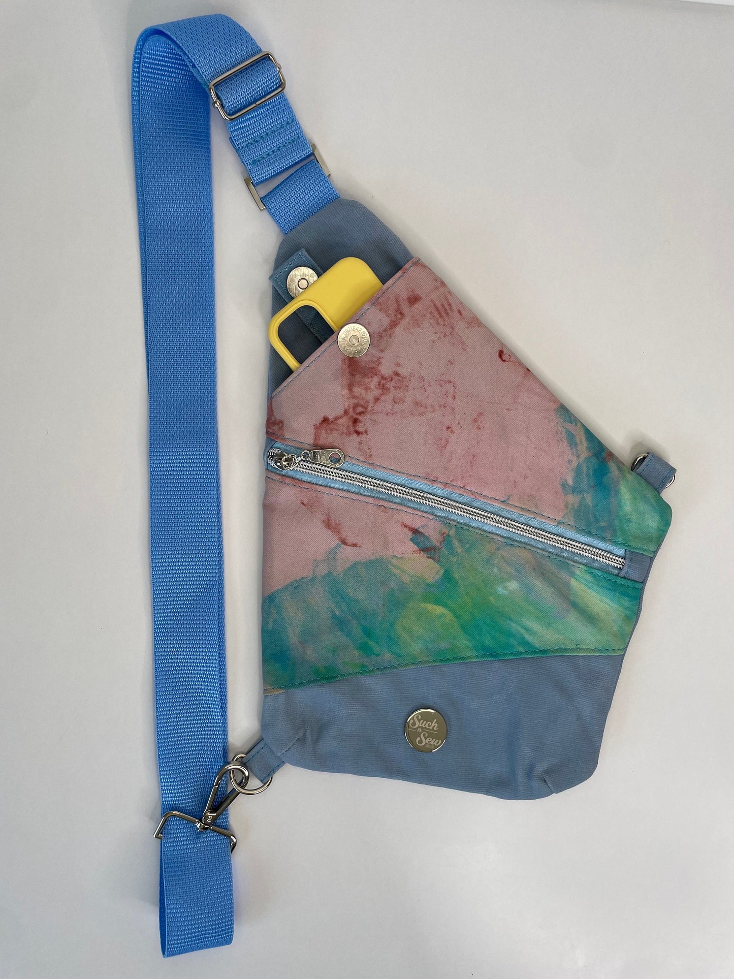 Watercolor 2-in-1 Convertible Sling Bag