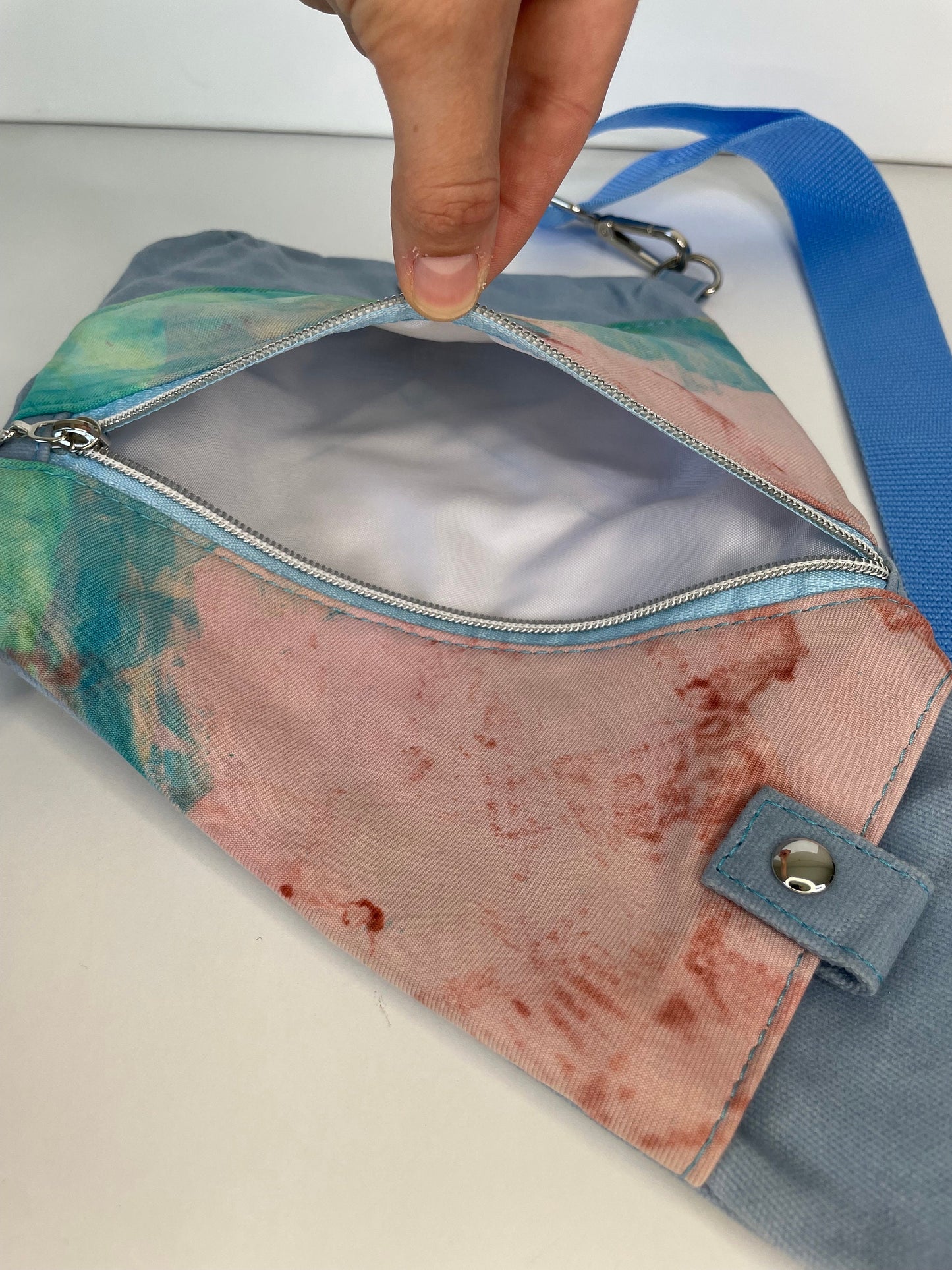 Watercolor 2-in-1 Convertible Sling Bag