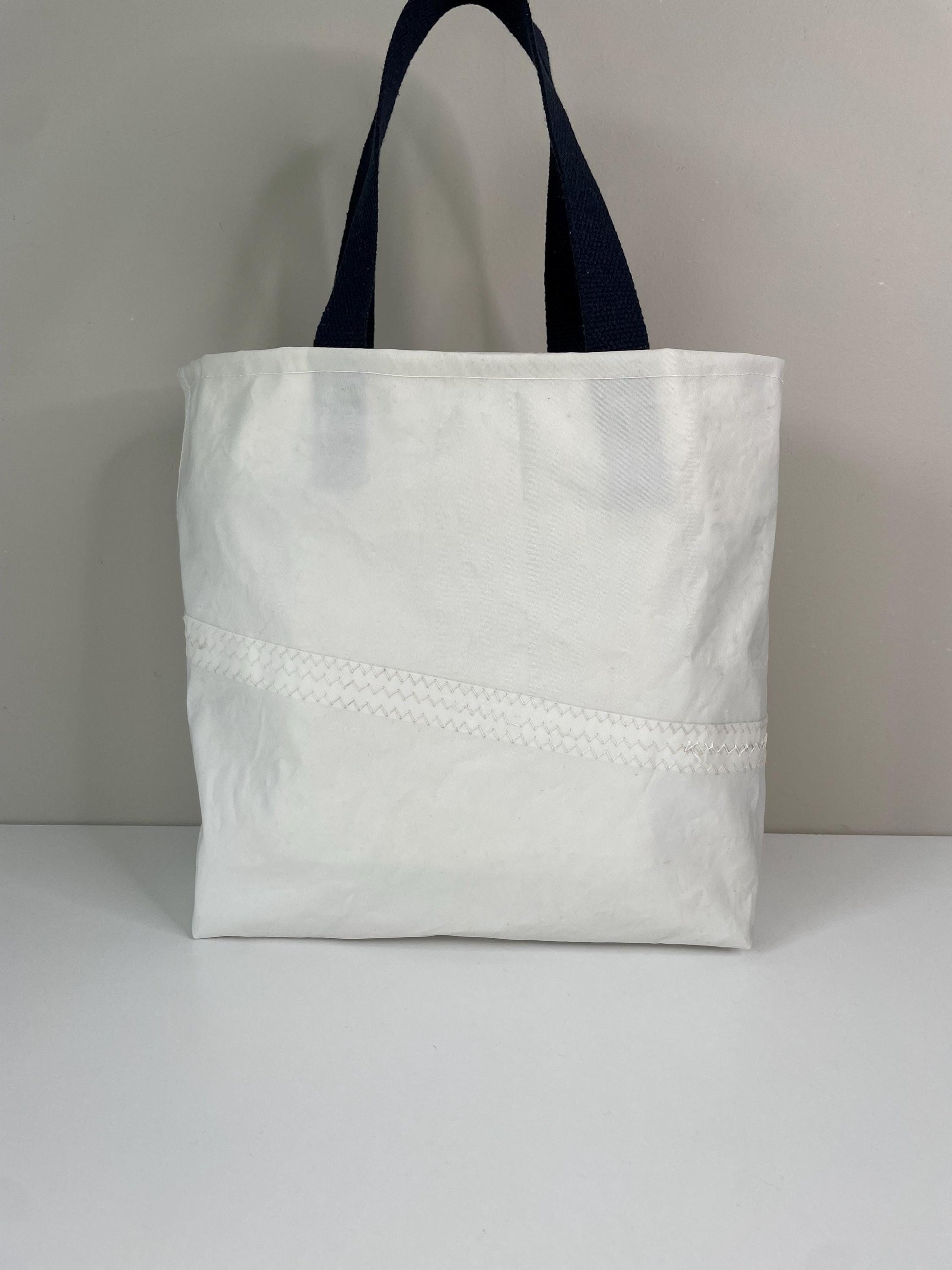 Upcycled Sailcloth Small Tote Bag