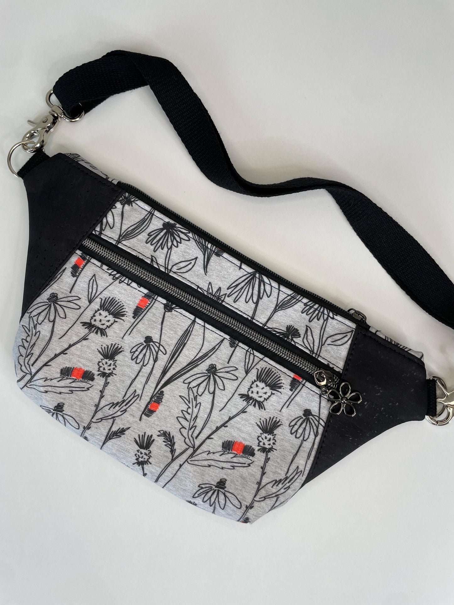 Woolly Worm Fanny Pack & Sling Bag Featuring Cork—Woolly Bear