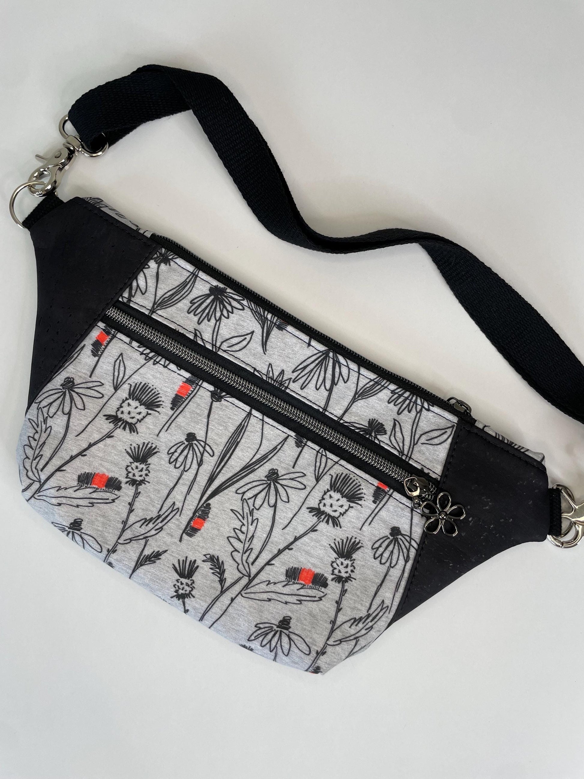 Woolly Worm Fanny Pack & Sling Bag Featuring Cork—Woolly Bear