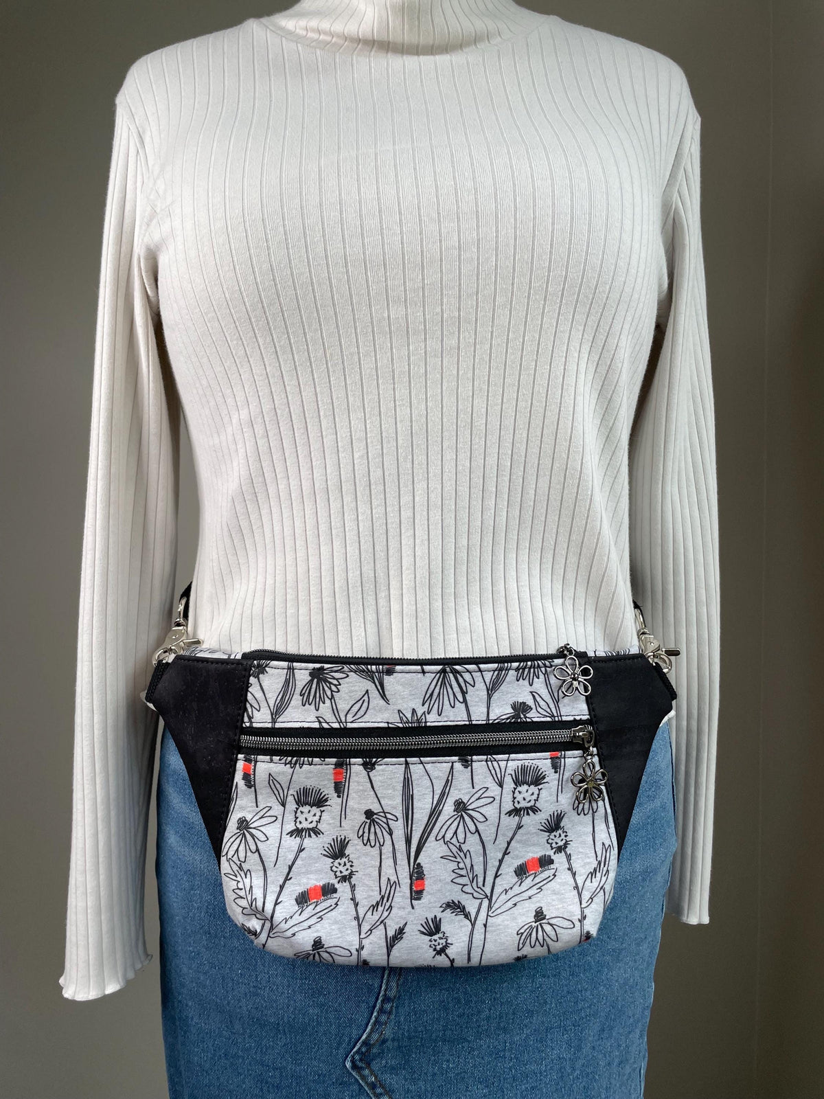 Woolly Worm Fanny Pack & Sling Bag Featuring Cork—Woolly Bear
