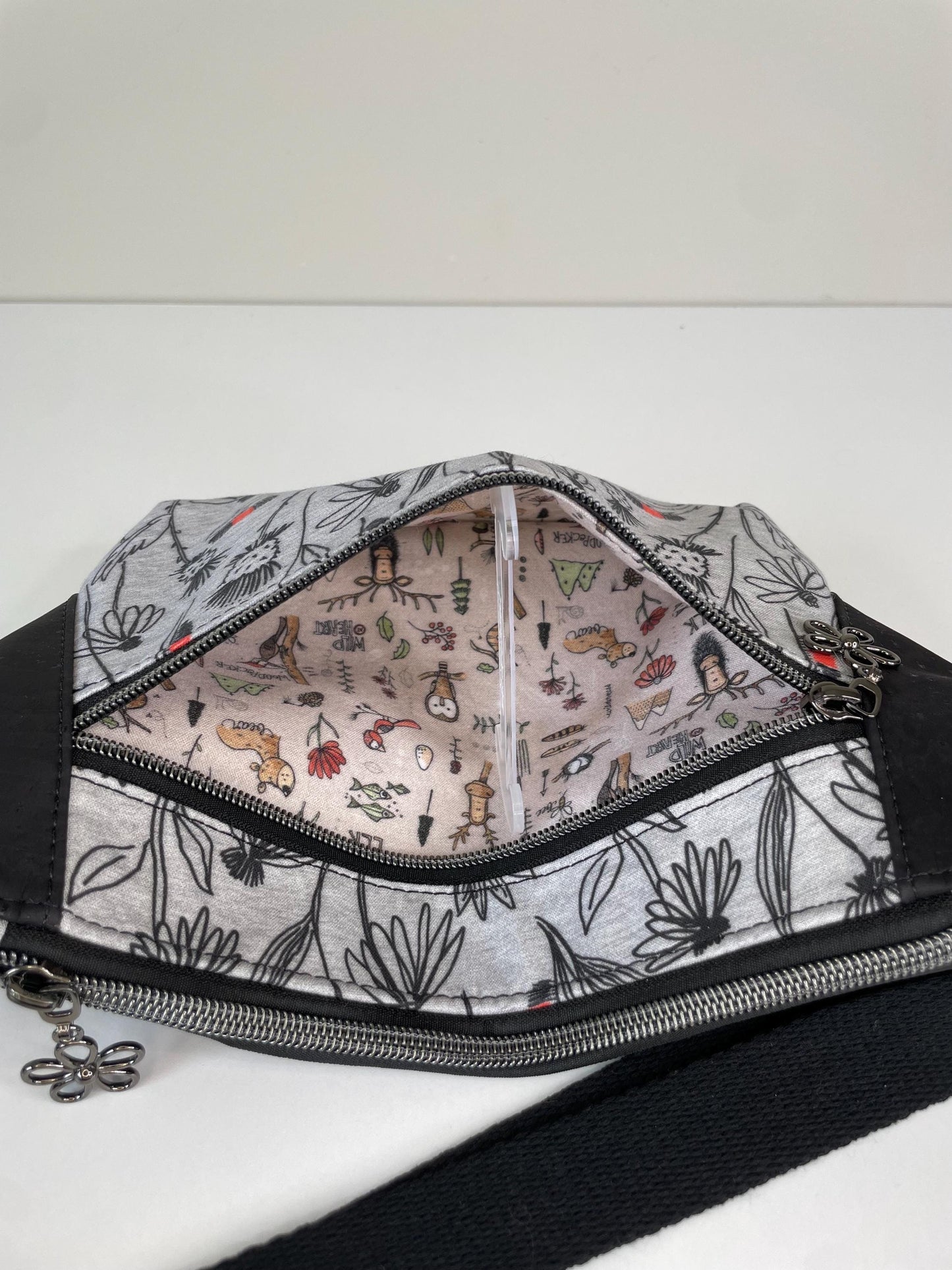 Woolly Worm Fanny Pack & Sling Bag Featuring Cork—Woolly Bear