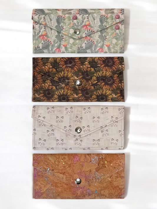 Handmade Large Corkcordians Wallets