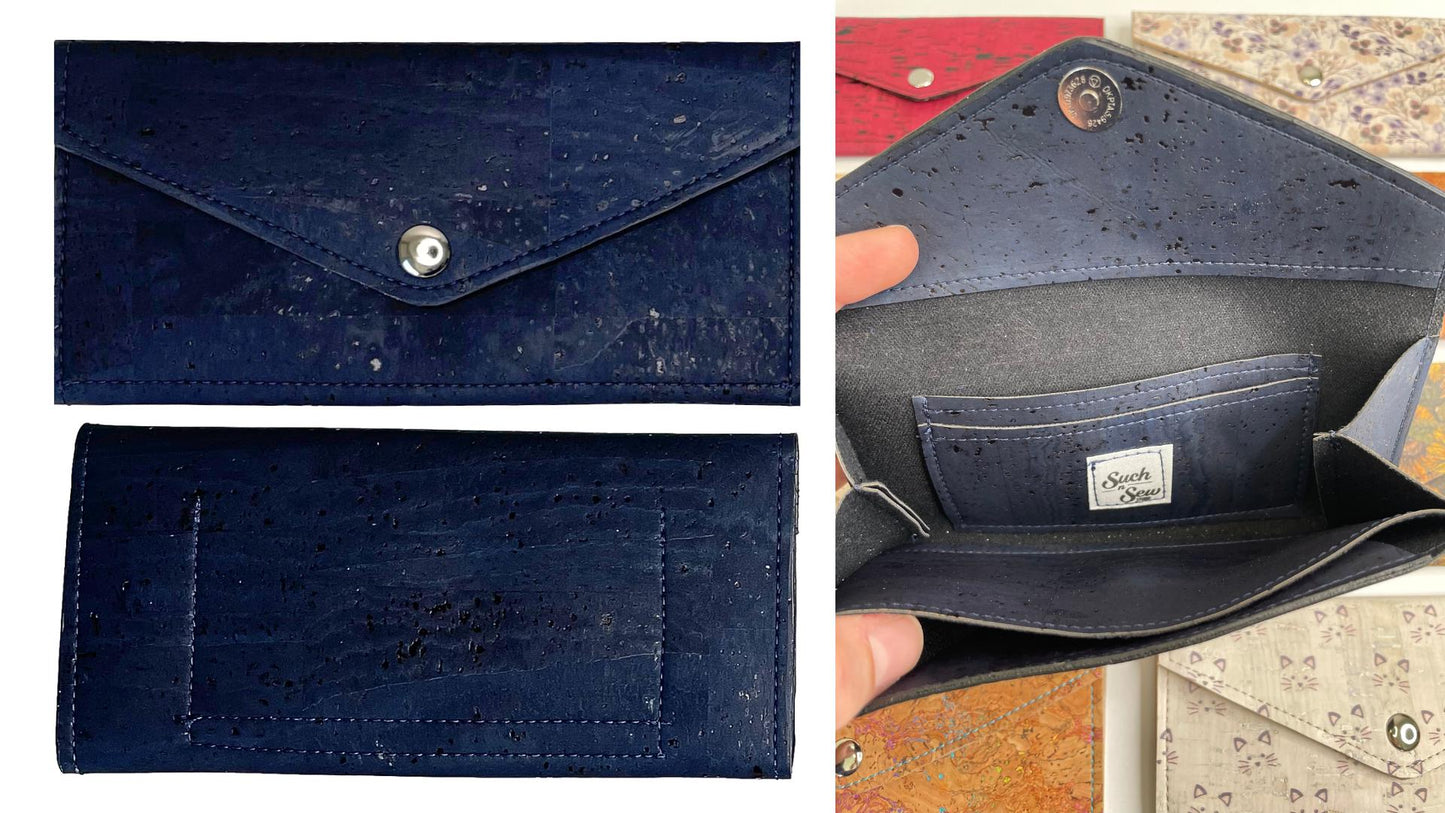 Handmade Large Corkcordians Wallets