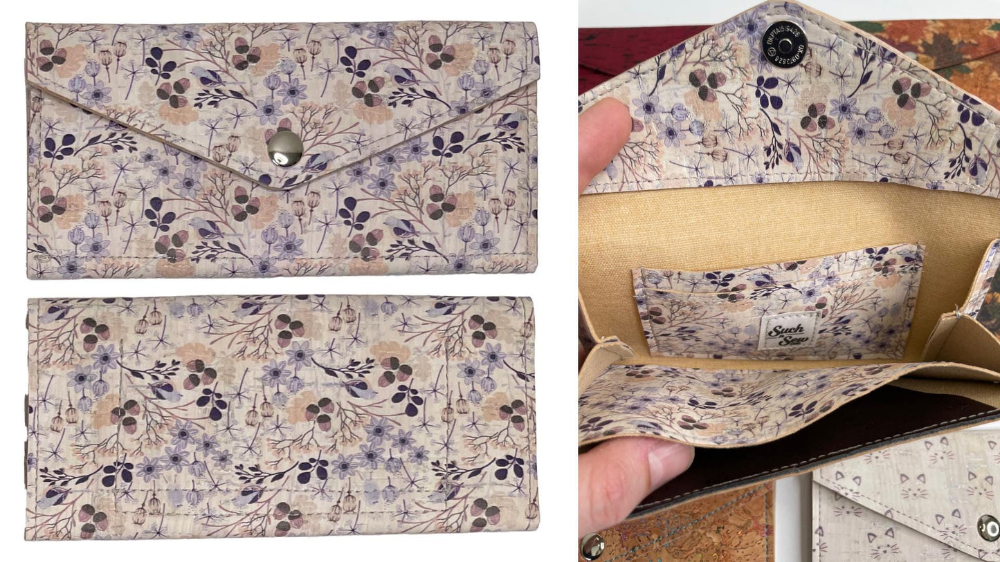 Handmade Large Corkcordians Wallets