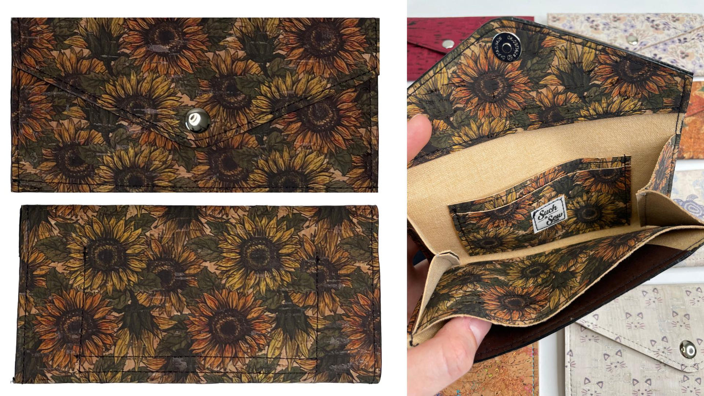 Handmade Large Corkcordians Wallets
