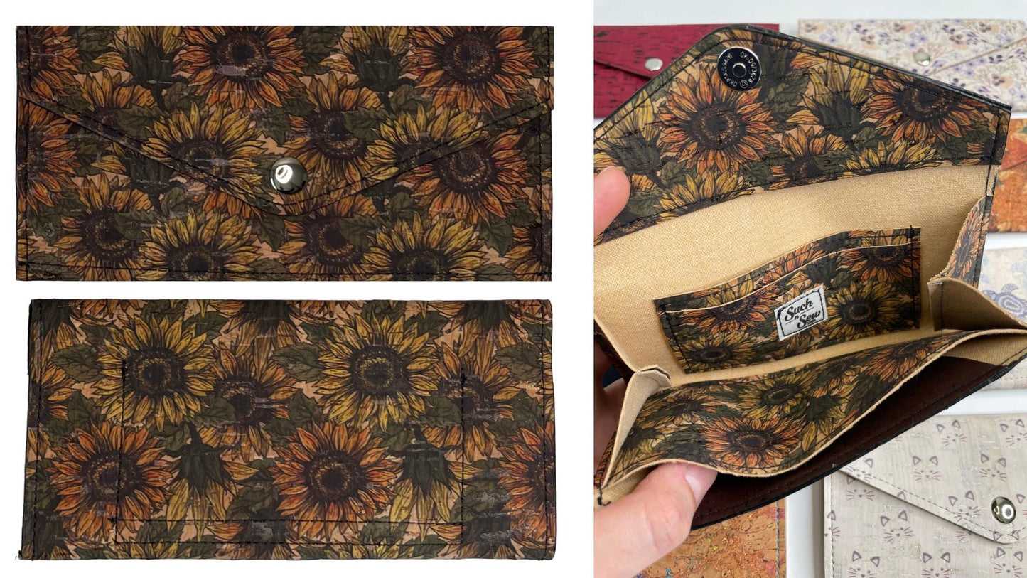 Handmade Large Corkcordians Wallets