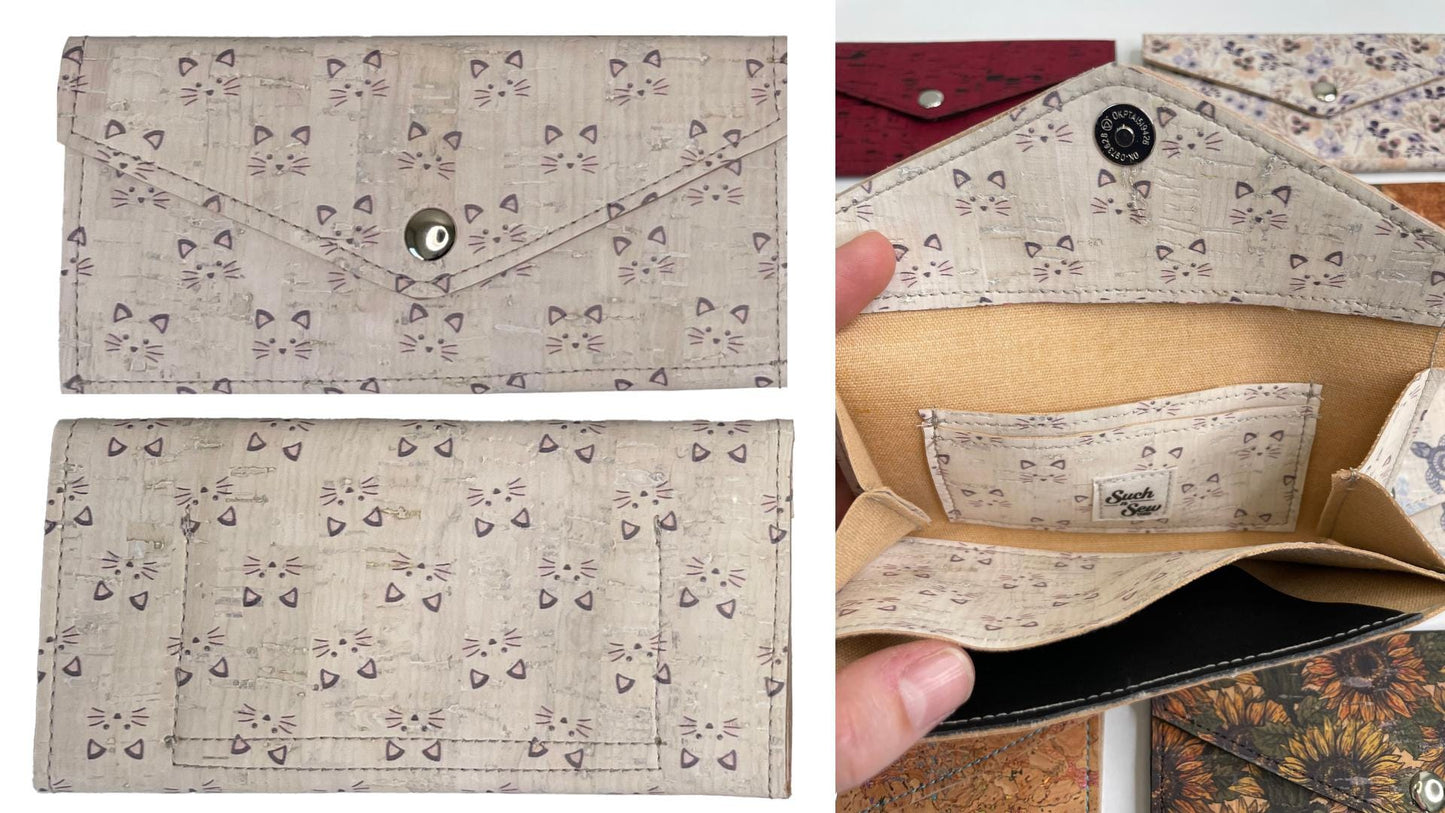 Handmade Large Corkcordians Wallets