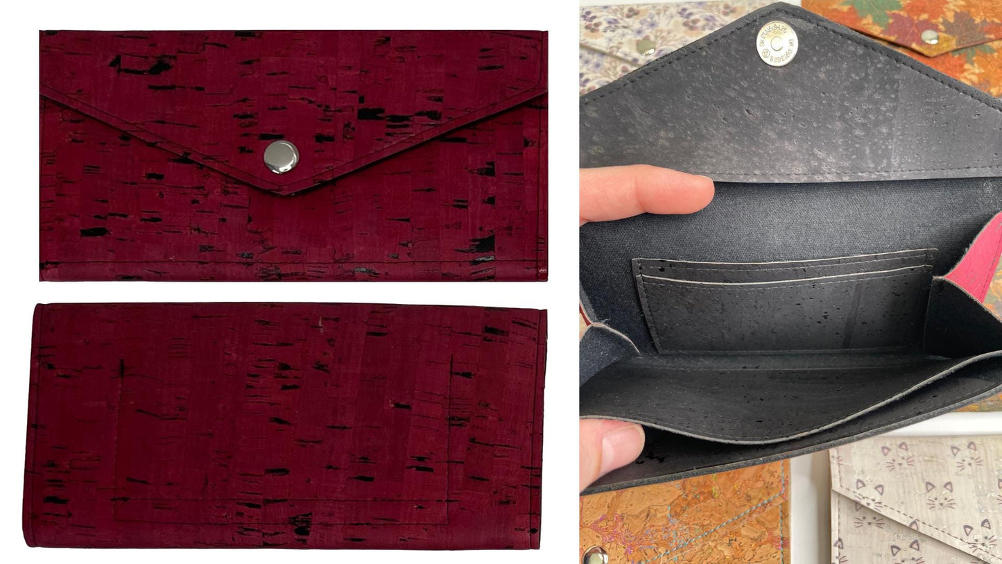 Handmade Large Corkcordians Wallets