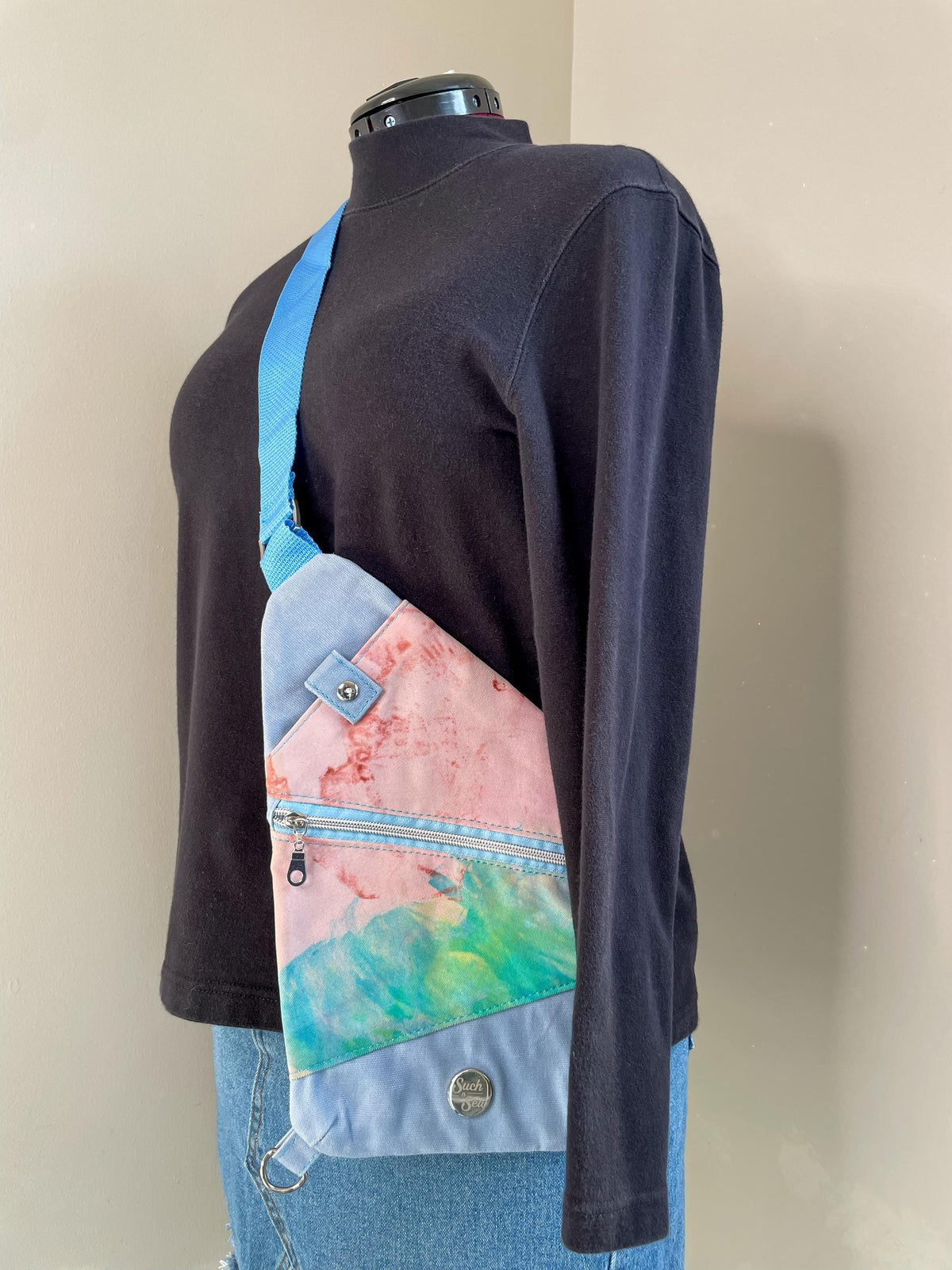 Watercolor 2-in-1 Convertible Sling Bag
