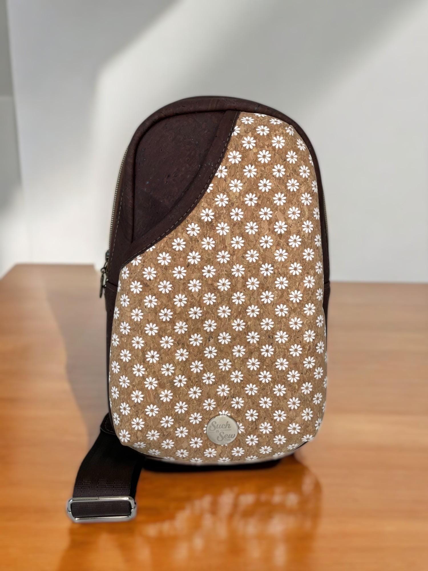 Daisy Cork Sling Bag