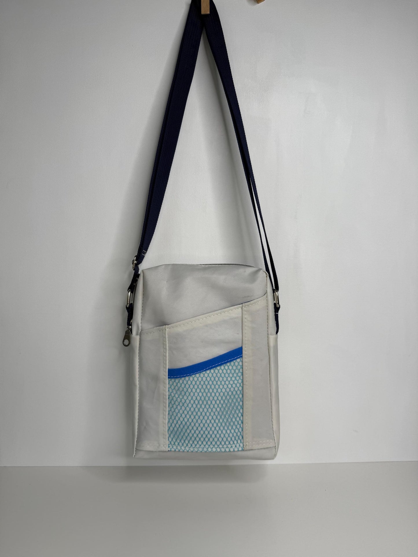 Upcycled Sailcloth Crossbody Bag