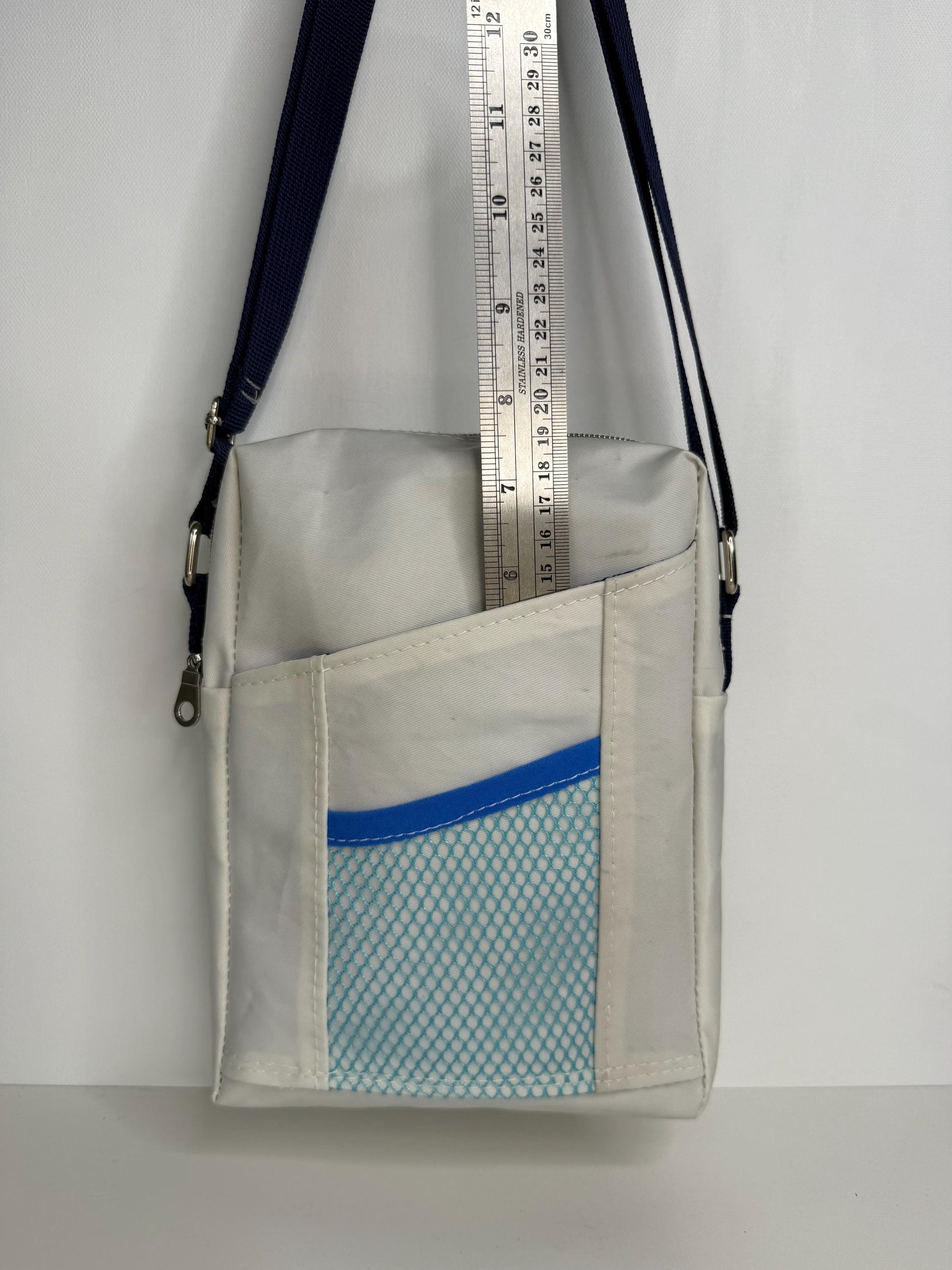 Upcycled Sailcloth Crossbody Bag