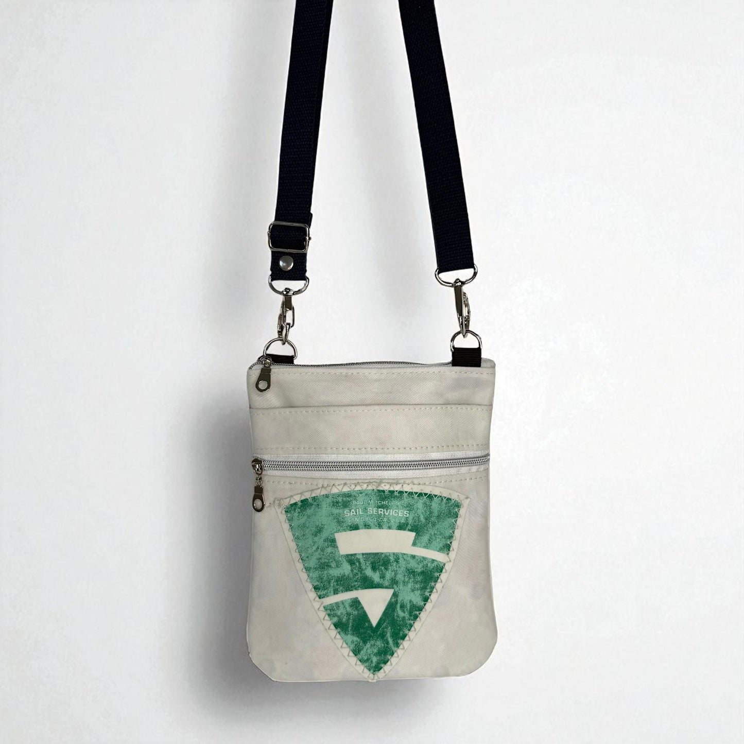 Upcycled Sailcloth Crossbody Bag